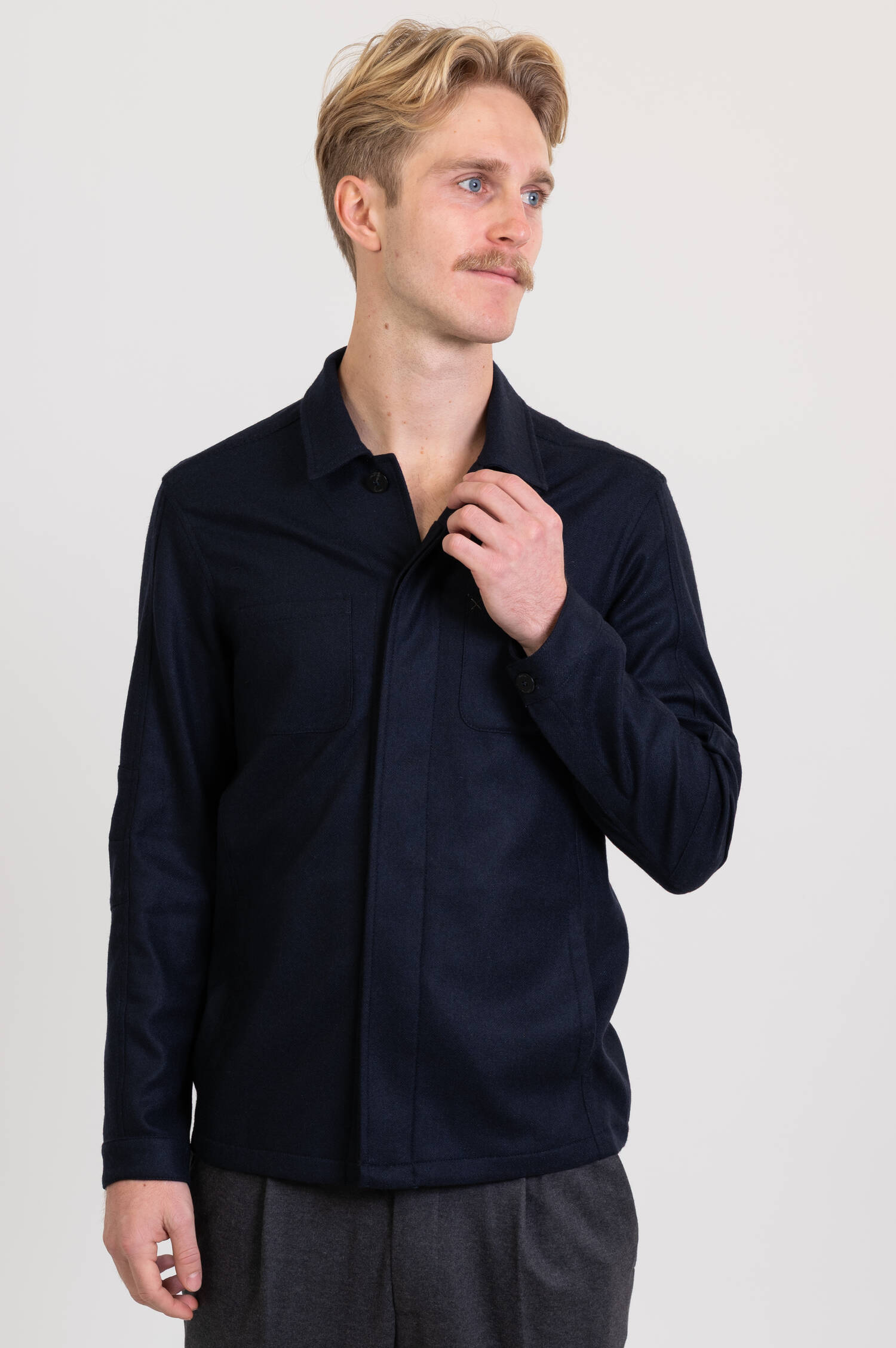 Freizeitjacke in Dunkelblau