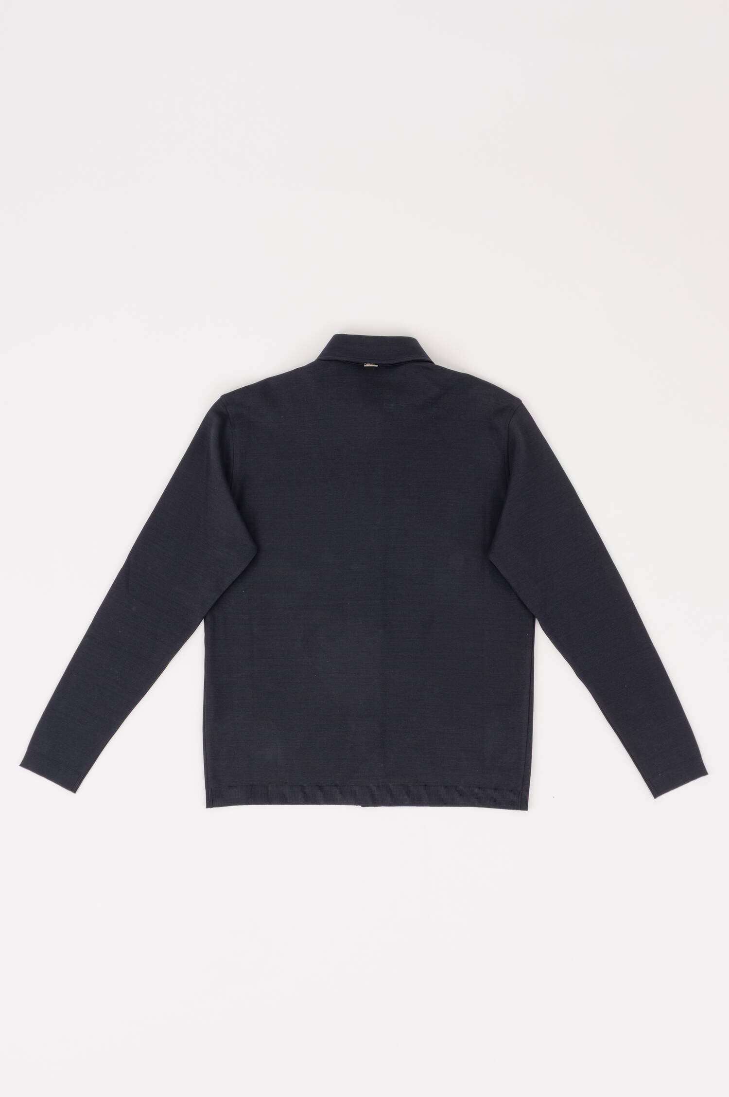 Baumwoll Hemd in Navy