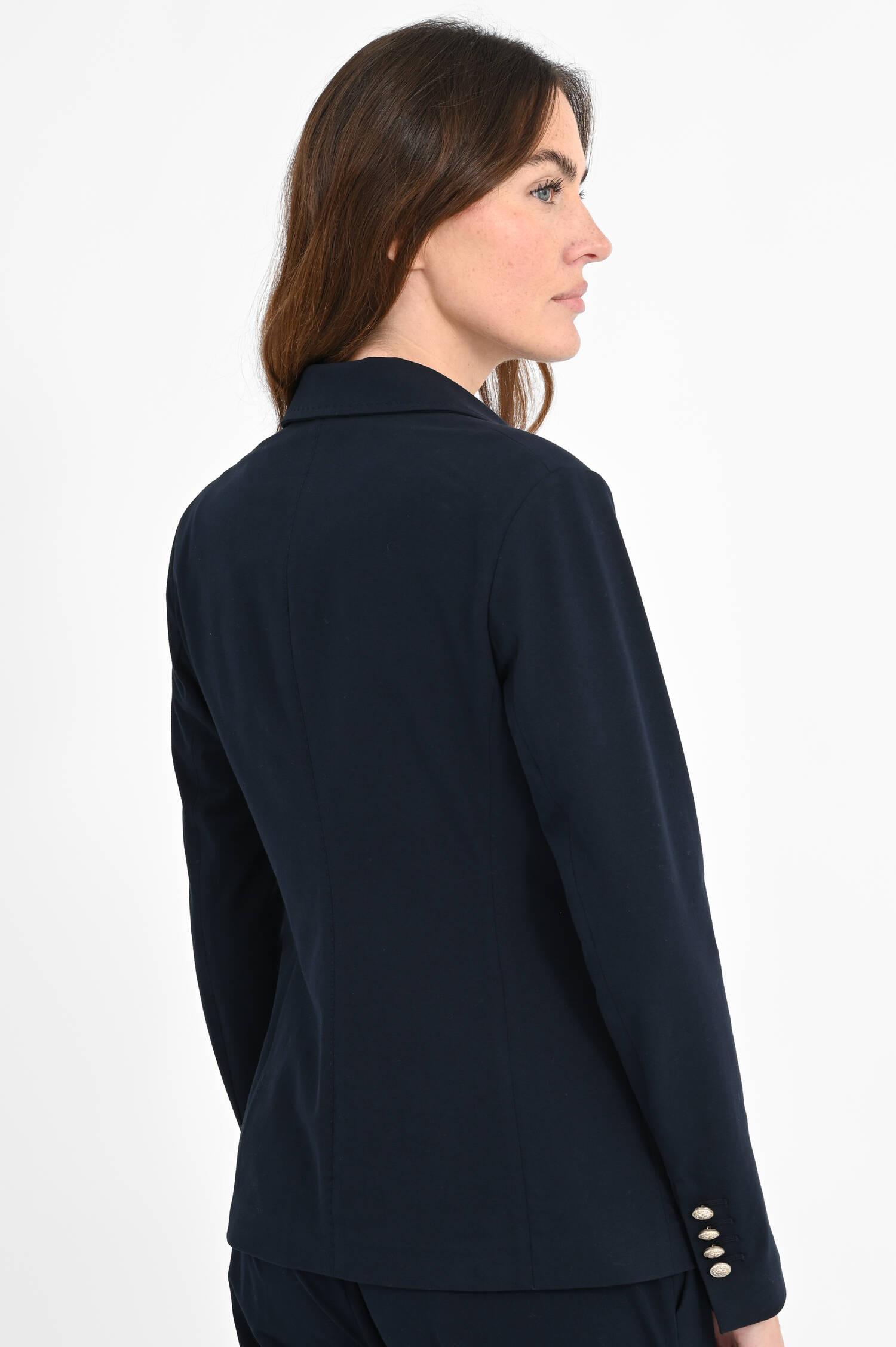 Jersey Blazer in Blue Navy