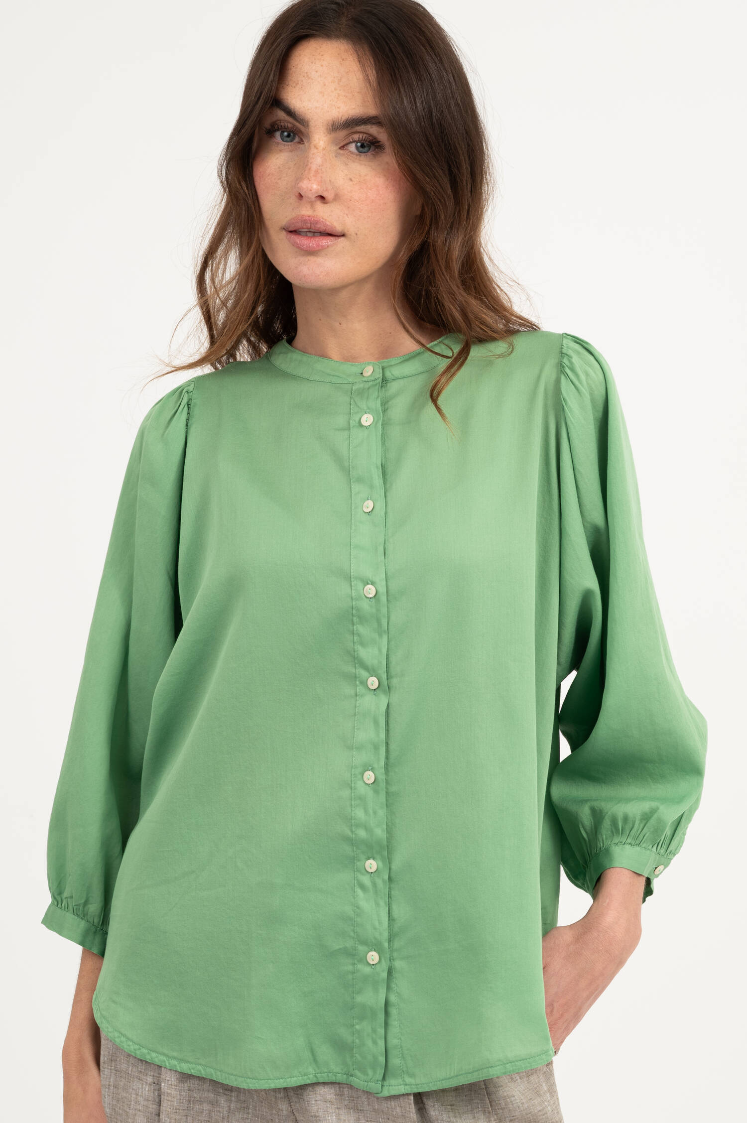 Bluse FAVIOLA in Grün