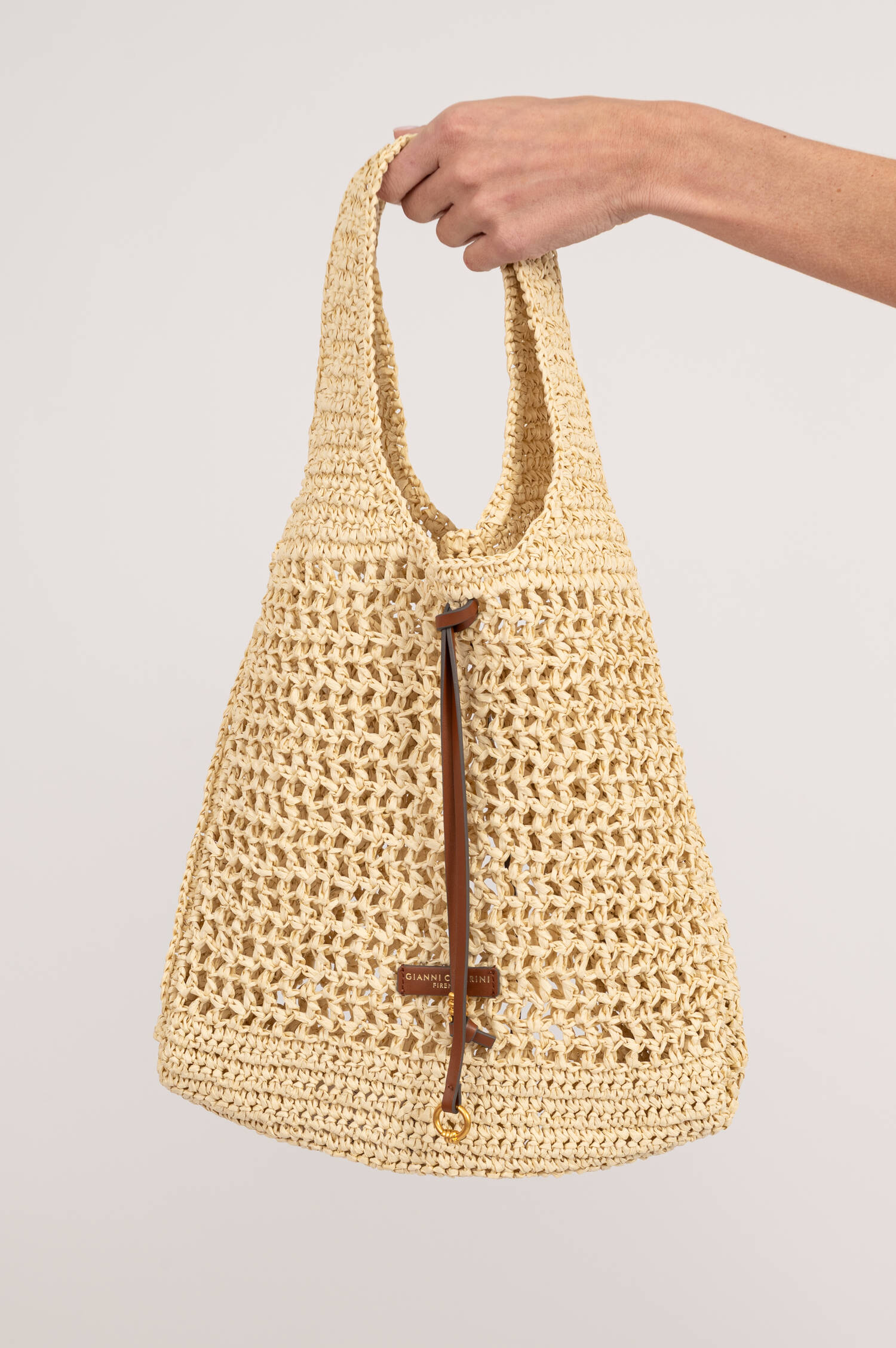 Hobo Bag NEFELI in Cordabeige