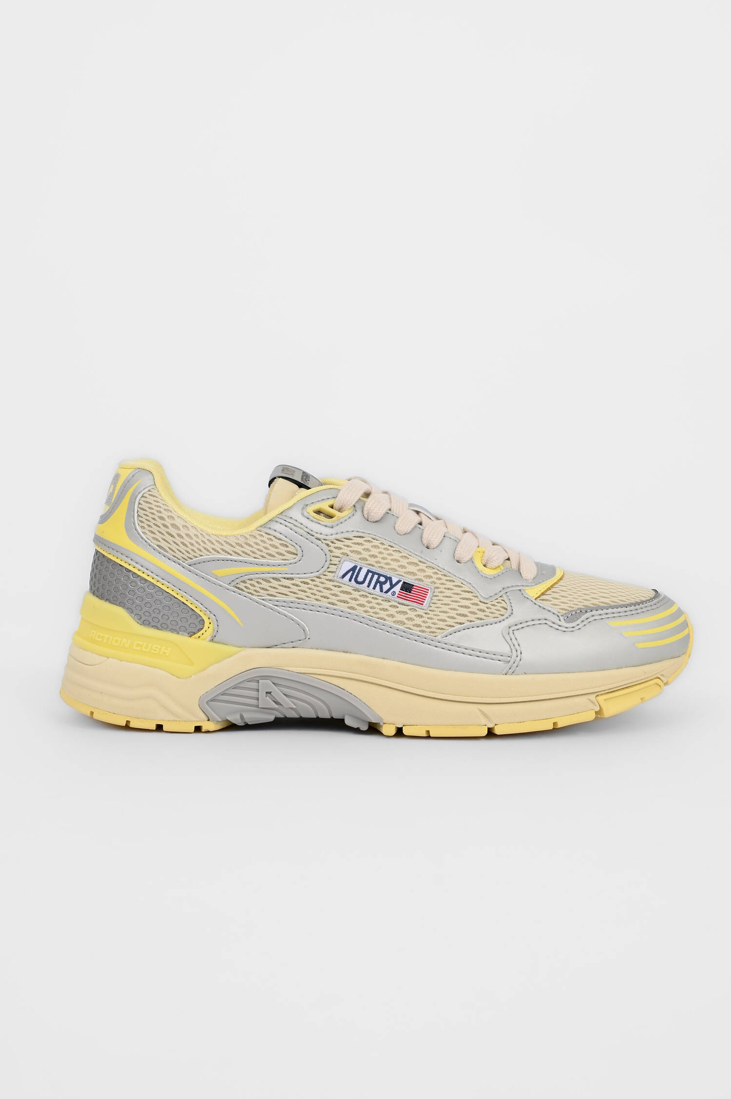 Sneaker HYPERWAY Low Mesh/Mir/Silv/Lemon