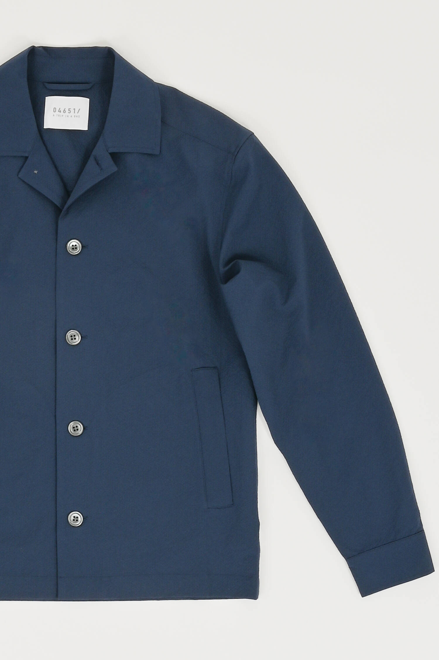 Hemdjacke in Dunkelblau