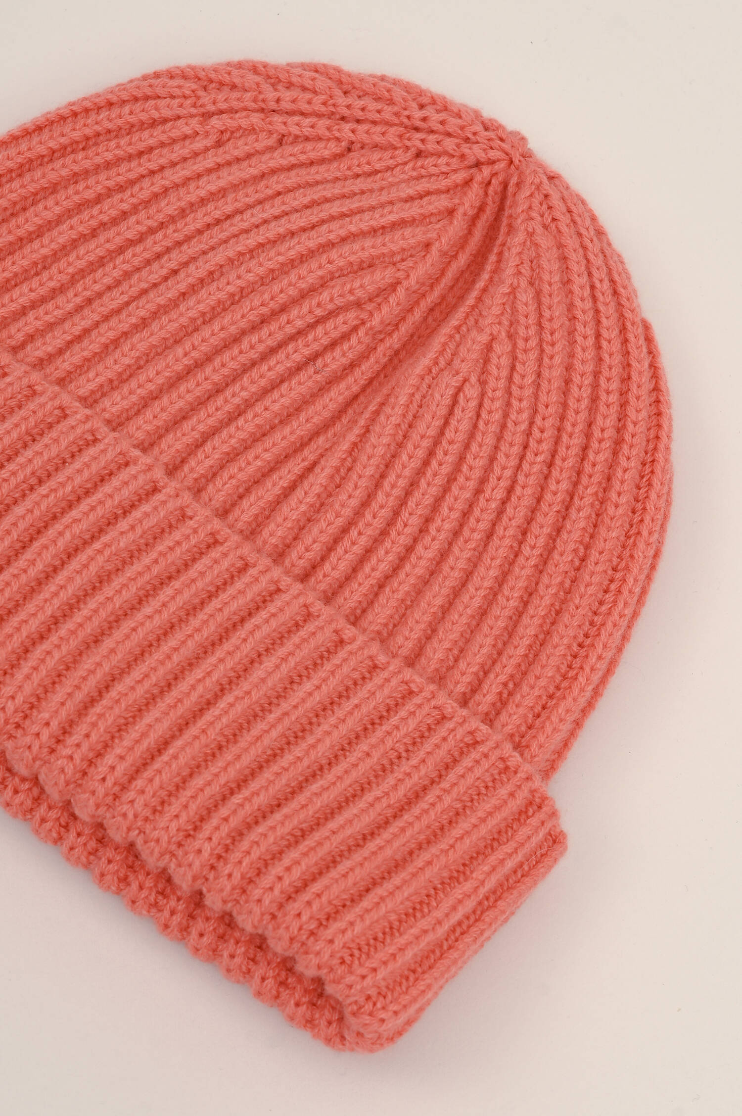 Midi-Mütze BARI aus Cashmere in Apricot