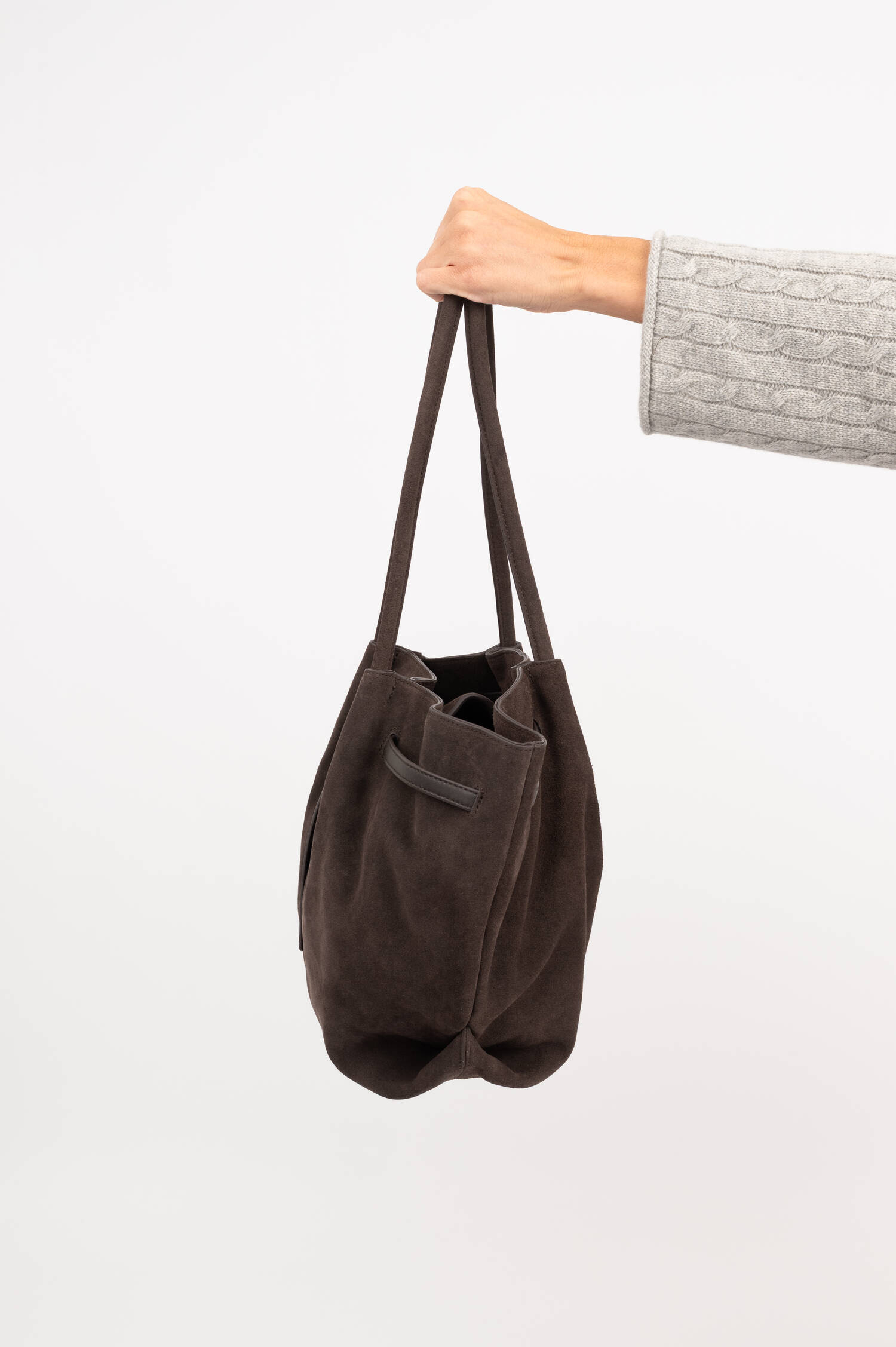 Suede Shopper BONNIE in Braun/Rosa Suede Shopper BONNIE in Braun/Rosa