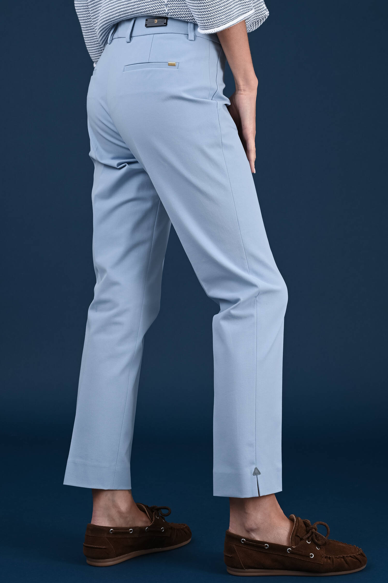 Stoffhose ALINEL in Hellblau