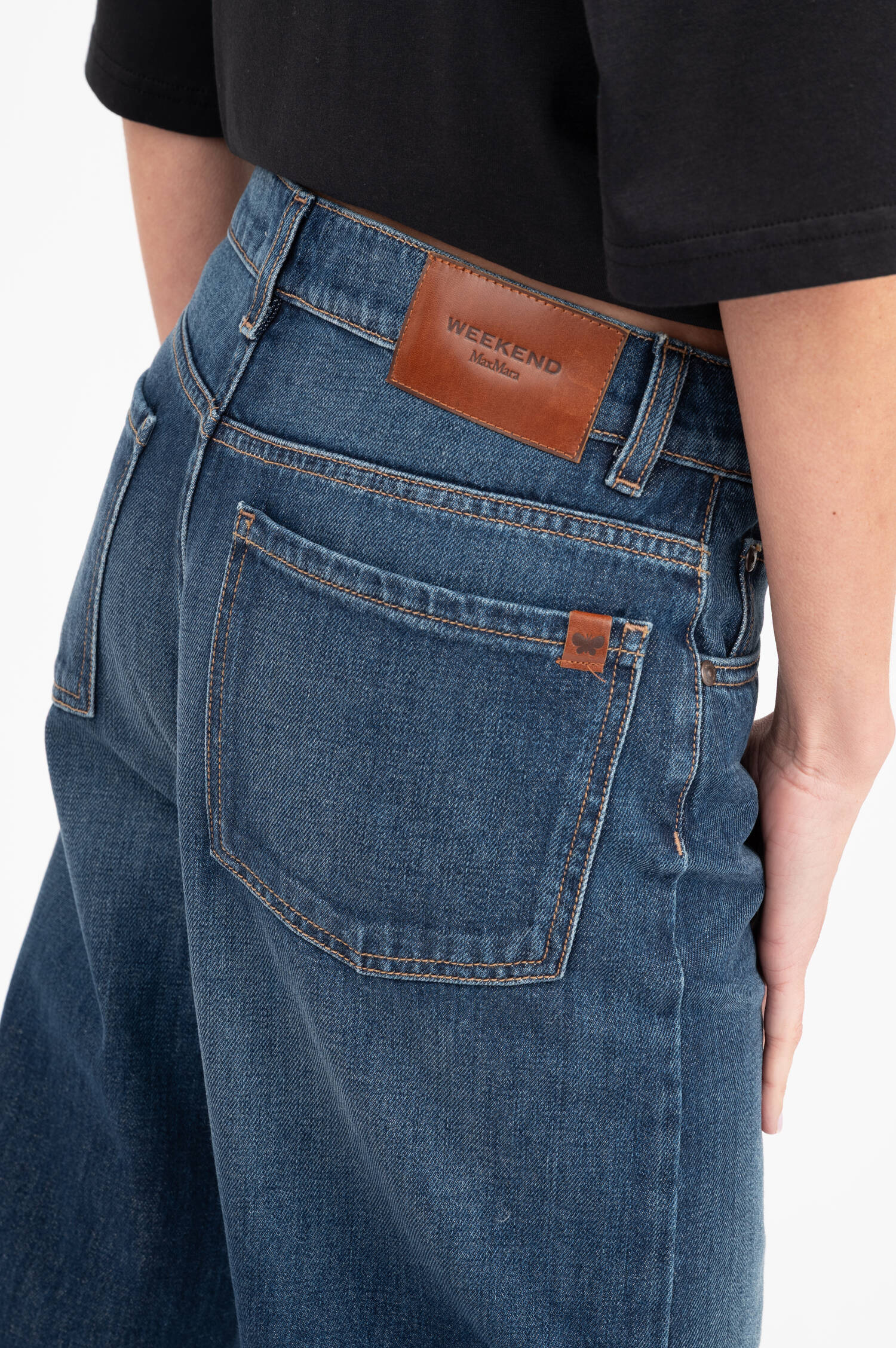 Barrel Jeans CADUCA in Dunkelblau Barrel Jeans CADUCA in Dunkelblau