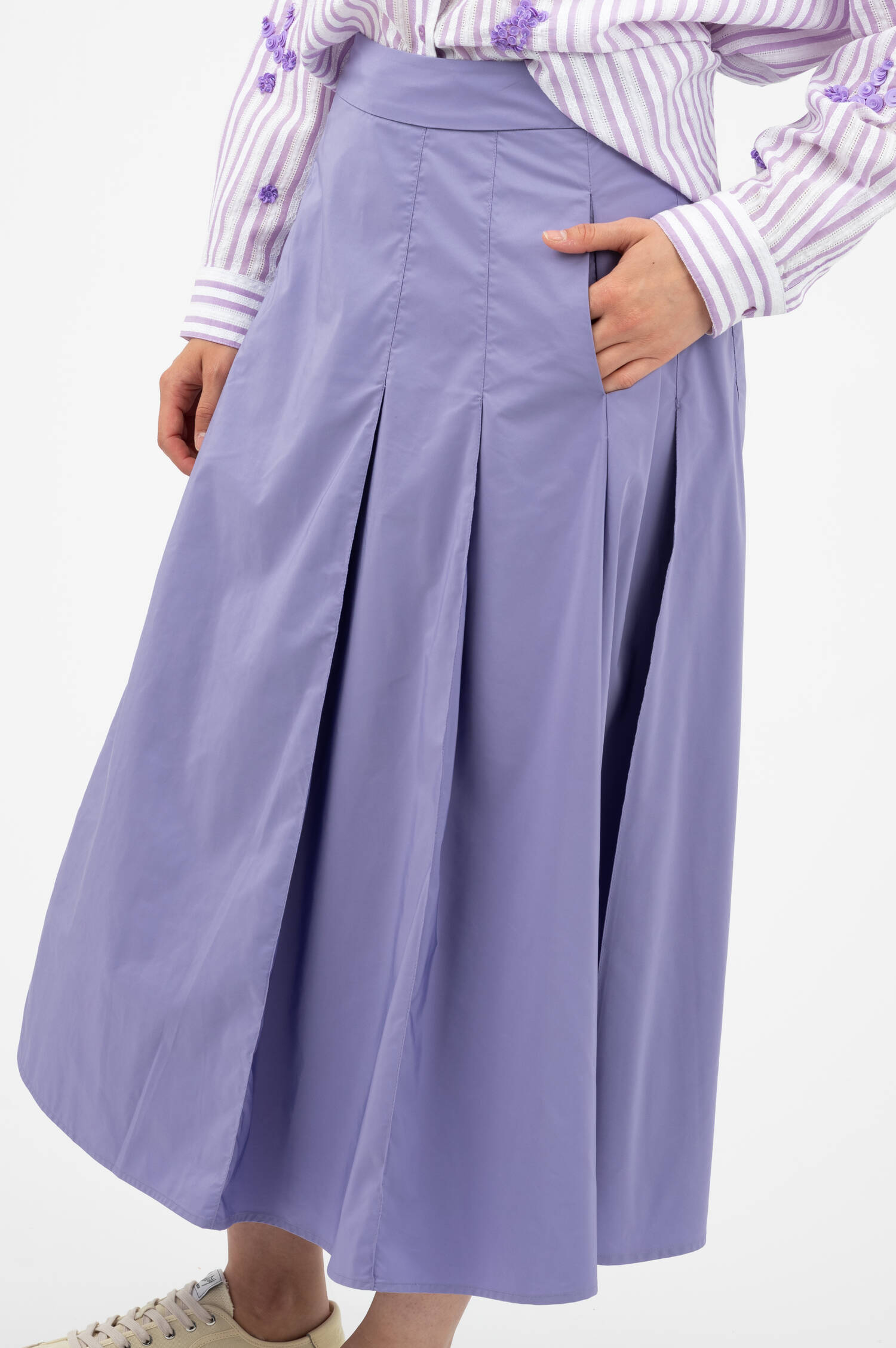 Faltenrock JAELYN in Violett Faltenrock JAELYN in Violett