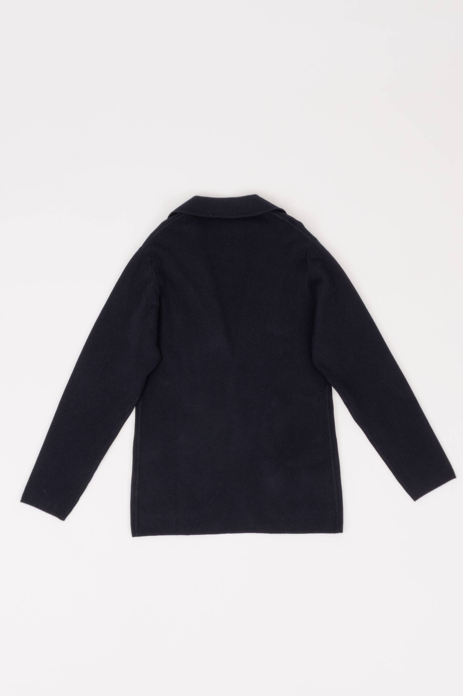 Strick Sakko in Navy