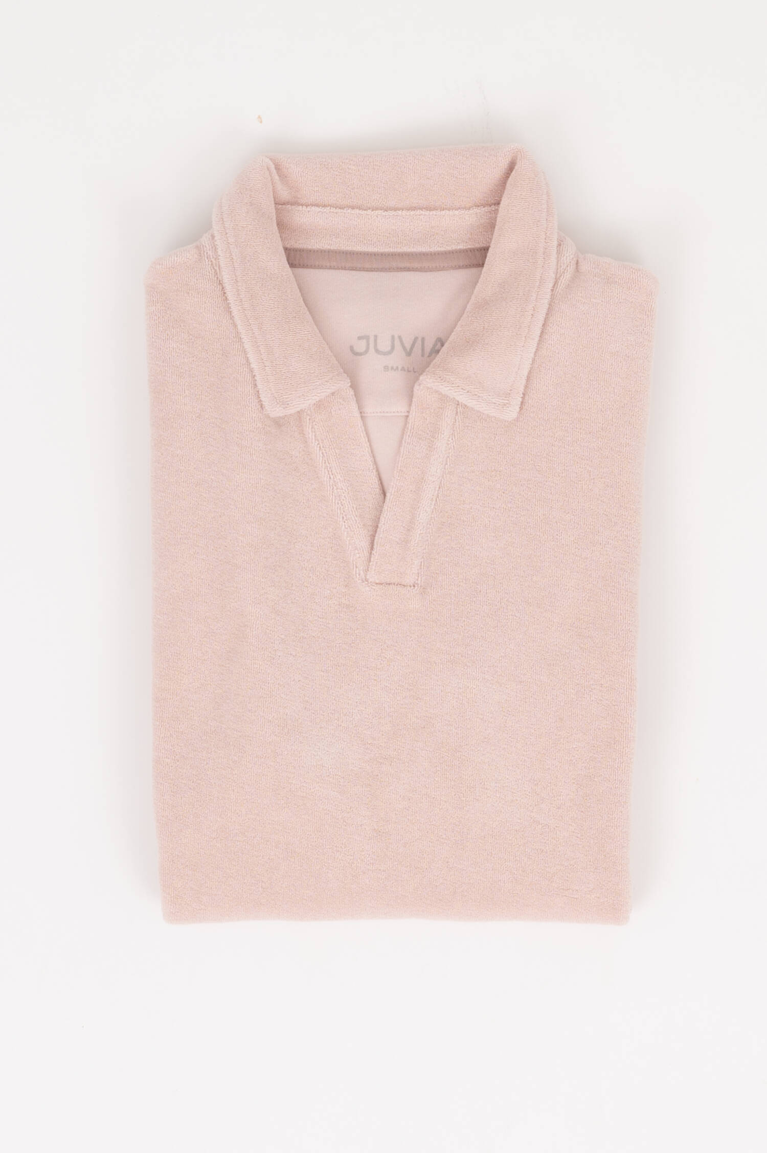 Frottee Polo in Rosa
