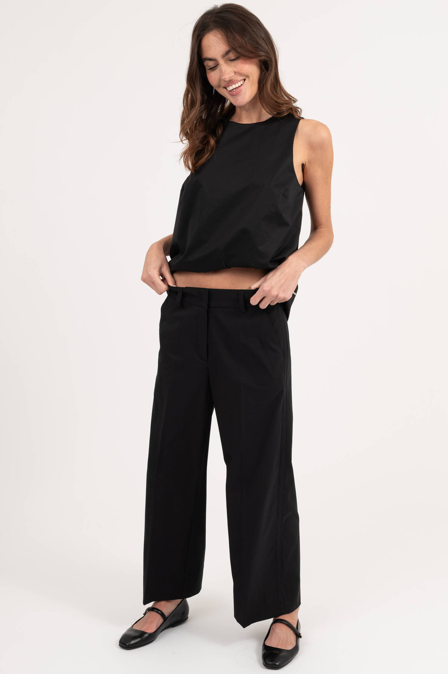 Hose CARA in Schwarz