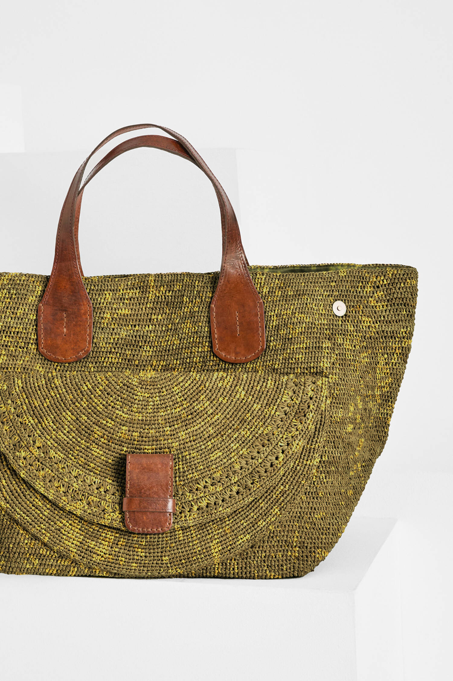 Henkeltasche LAZA II in Savanne