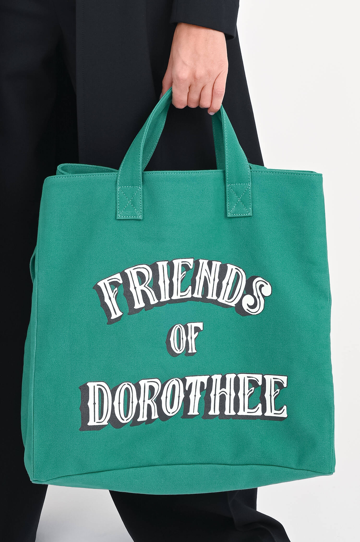 Canvas Tote Bag in Grün Canvas Tote Bag in Grün