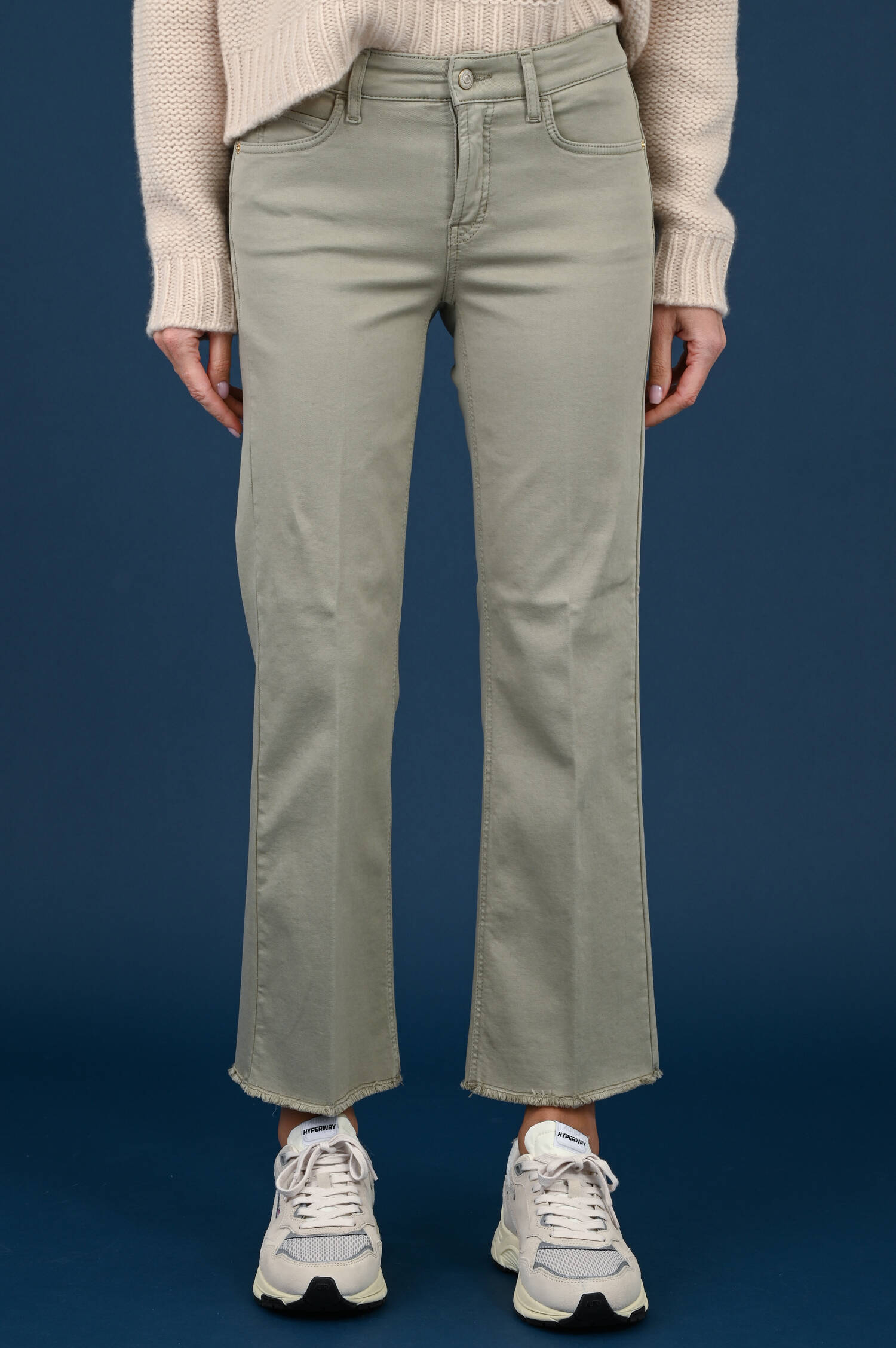 Jeans FRANCESCA in Oliv