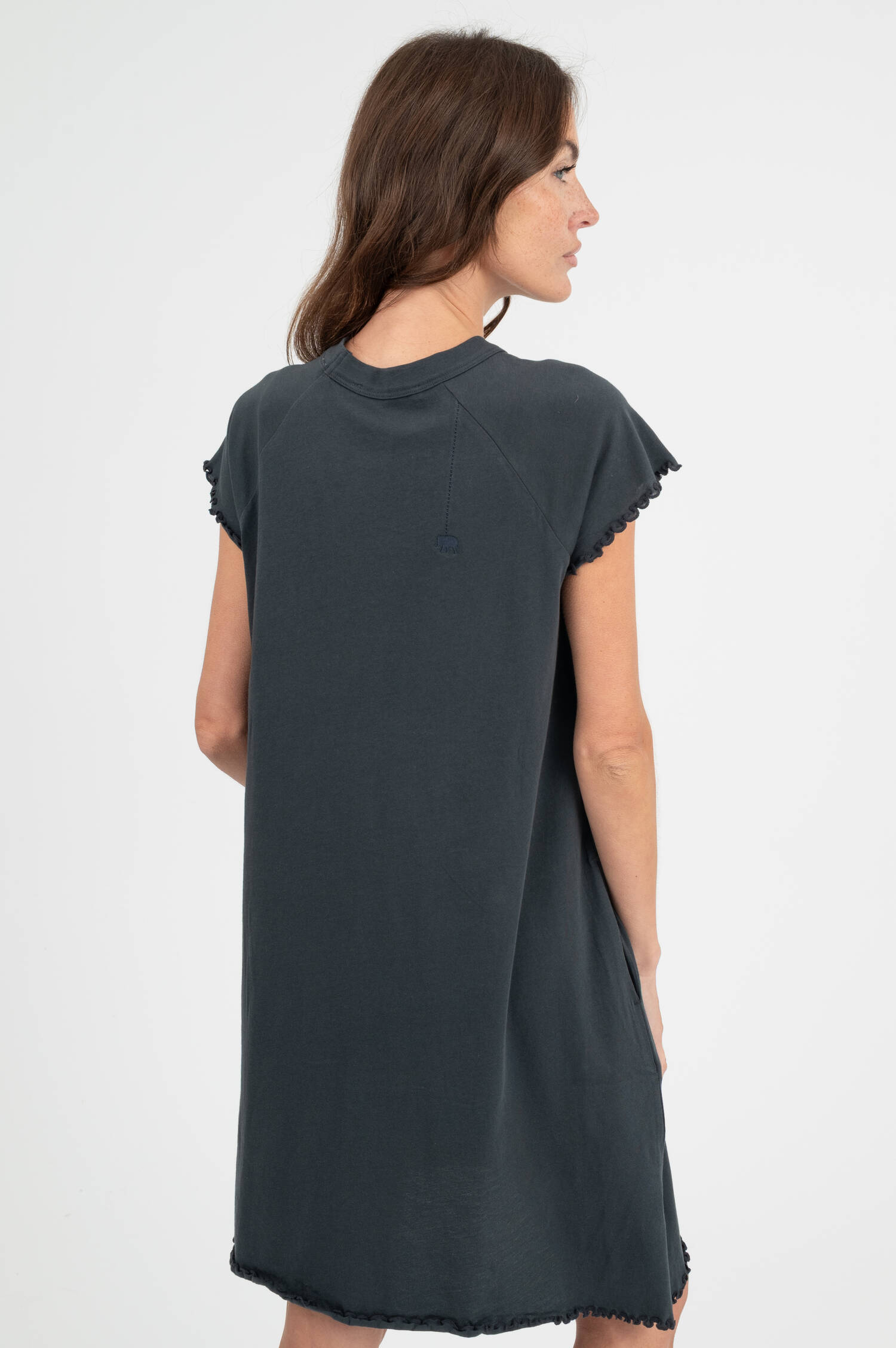 Schlupfkleid SHANTI in Anthrazit