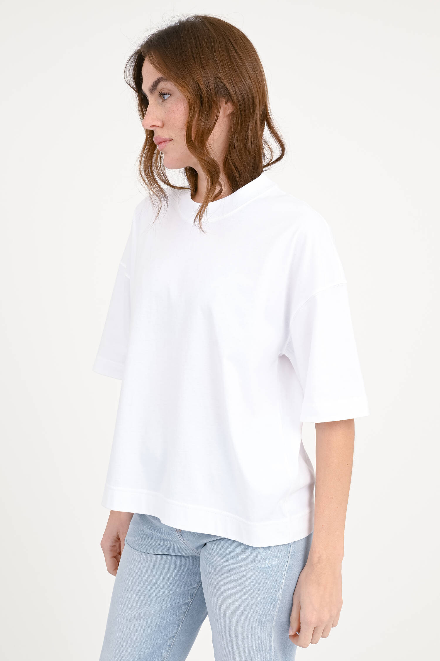 Oversize T-Shirt in Weiß