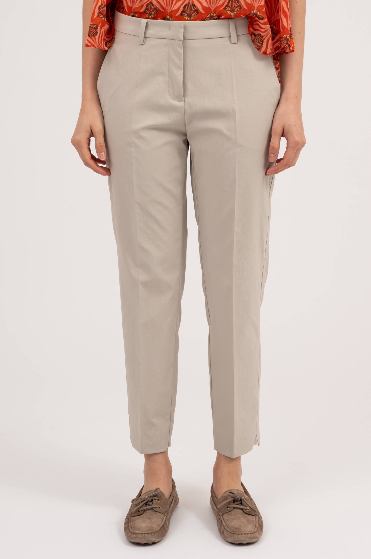 Verkürzte Hose KRYSTAL in Stone