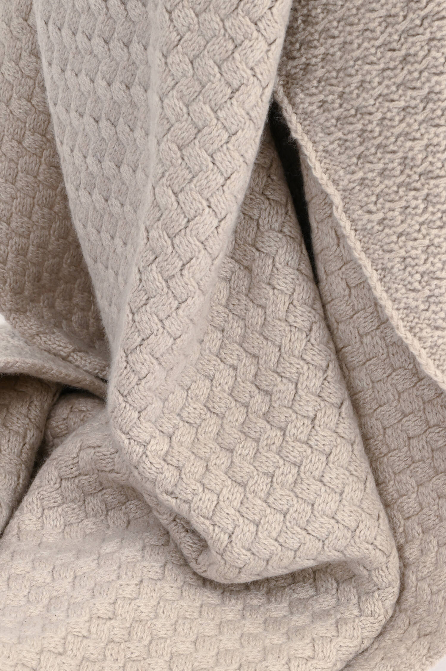 Cashmere Plaid SHANGHAI in Sand Cashmere Plaid SHANGHAI in Sand