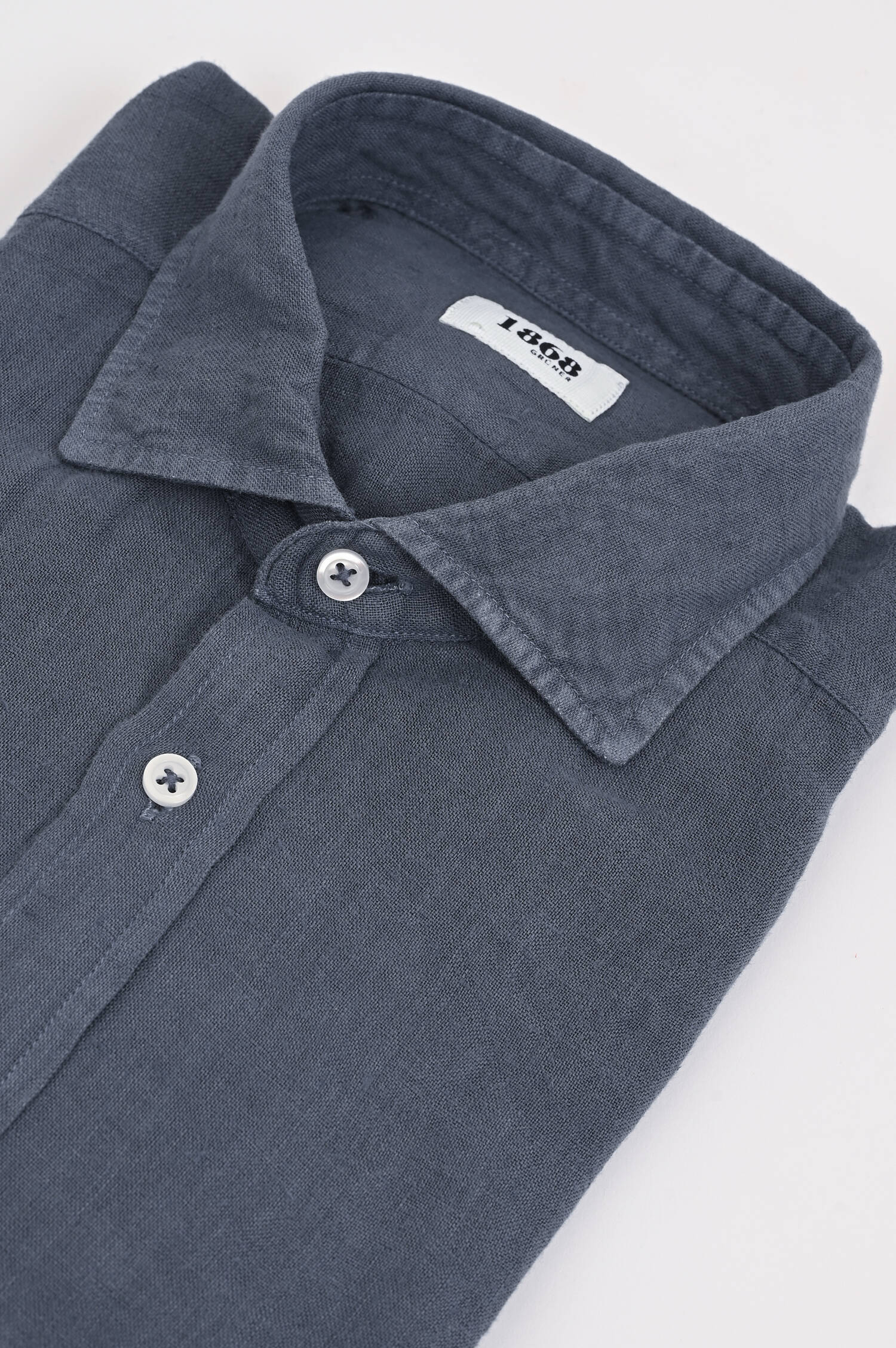 Leinenhemd in Anthrazit Leinenhemd in Anthrazit