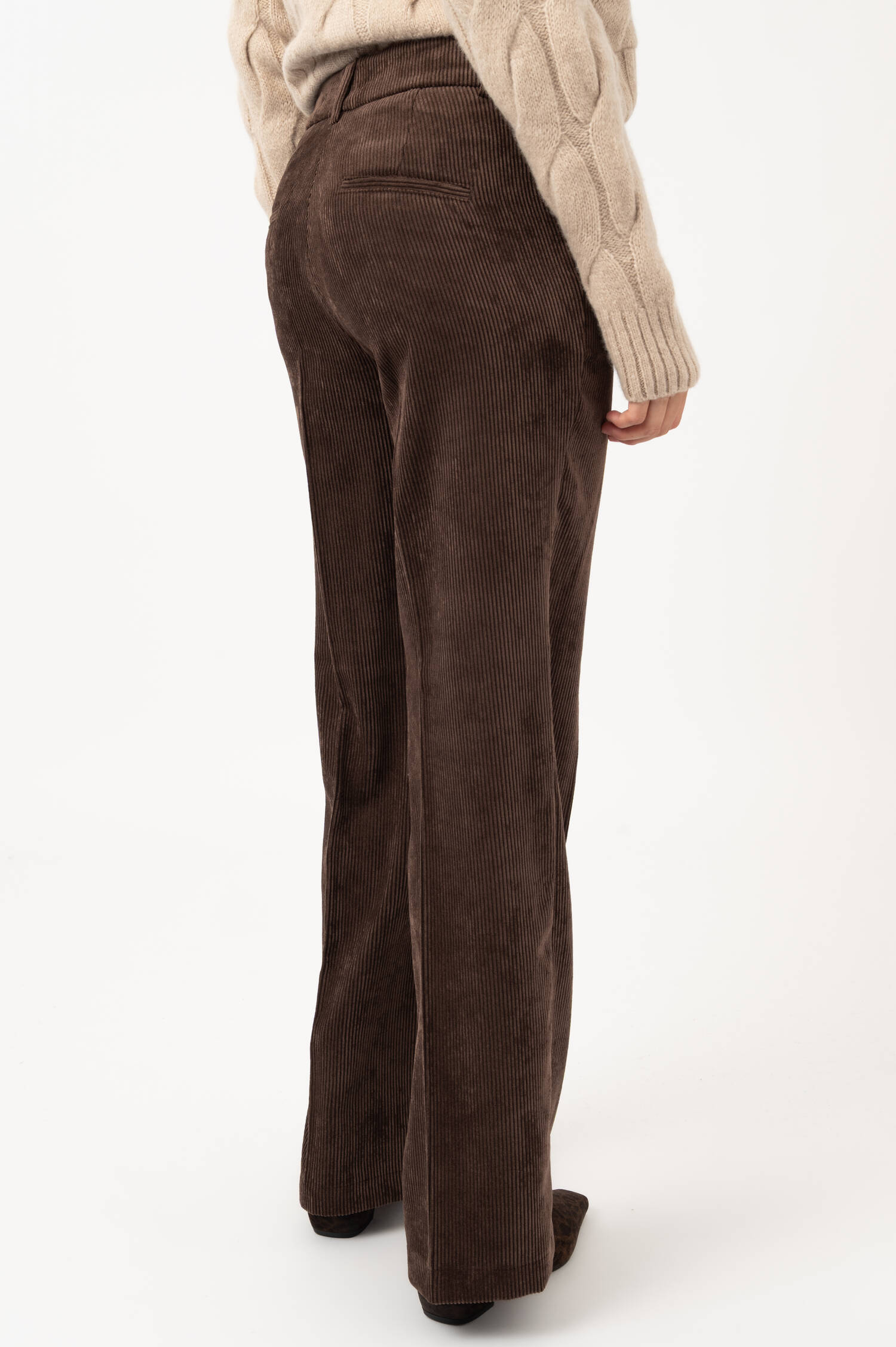Cord-Hose AMELIE in Dunkelbraun Cord-Hose AMELIE in Dunkelbraun
