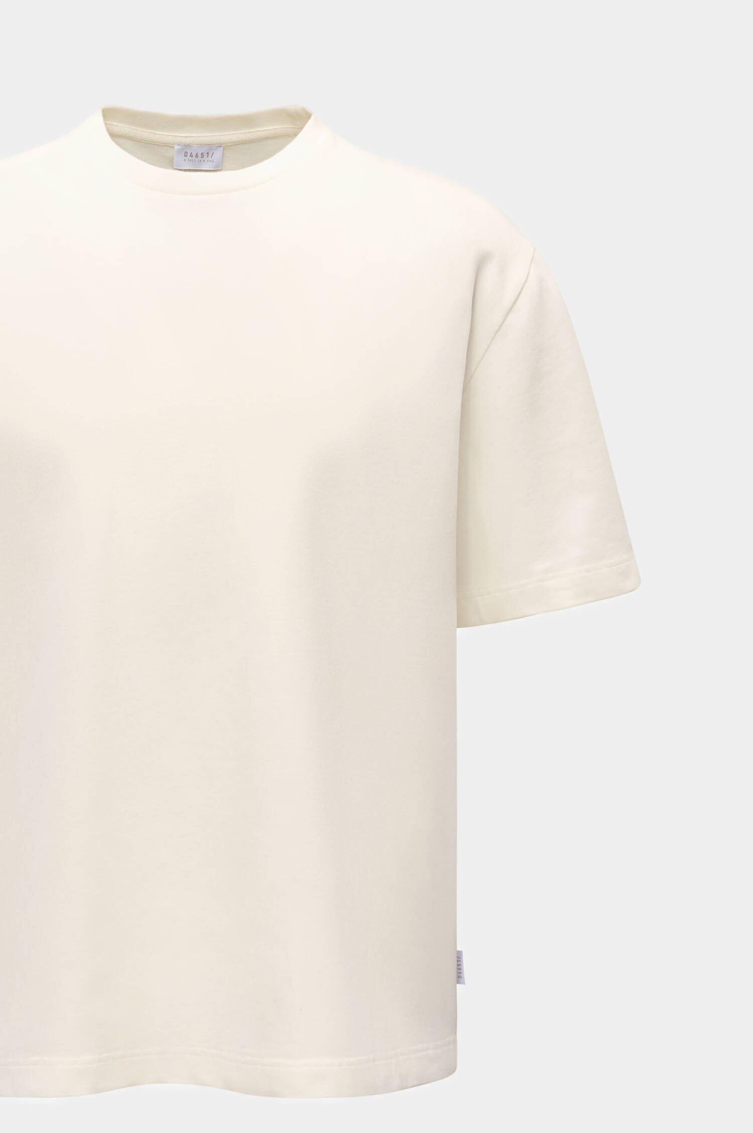 T-Shirt IF aus Baumwolle in Creme