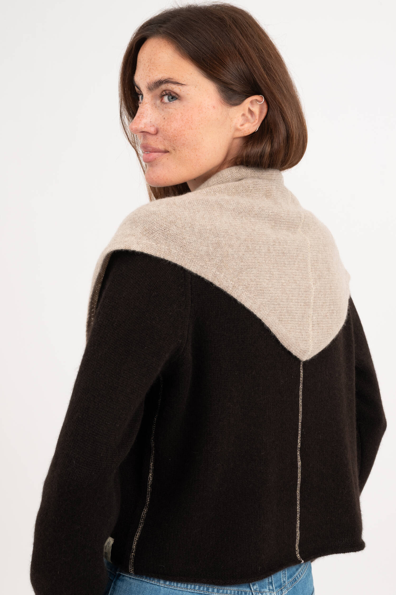 Cashmere Schal in Beige Cashmere Schal in Beige
