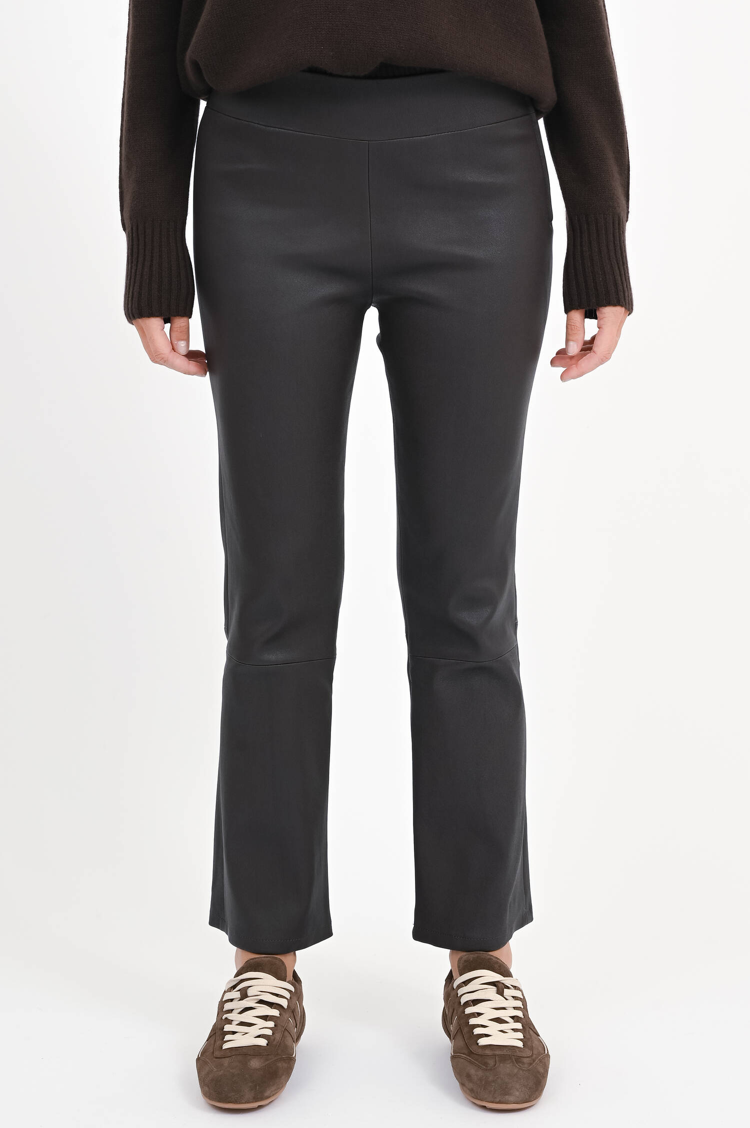 Lederhose ZARAGOLA in Dunkelbraun