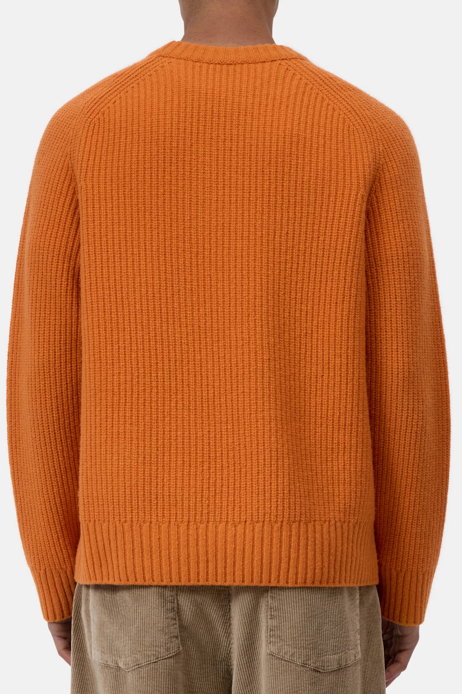 Wollpullover in Orange Wollpullover in Orange