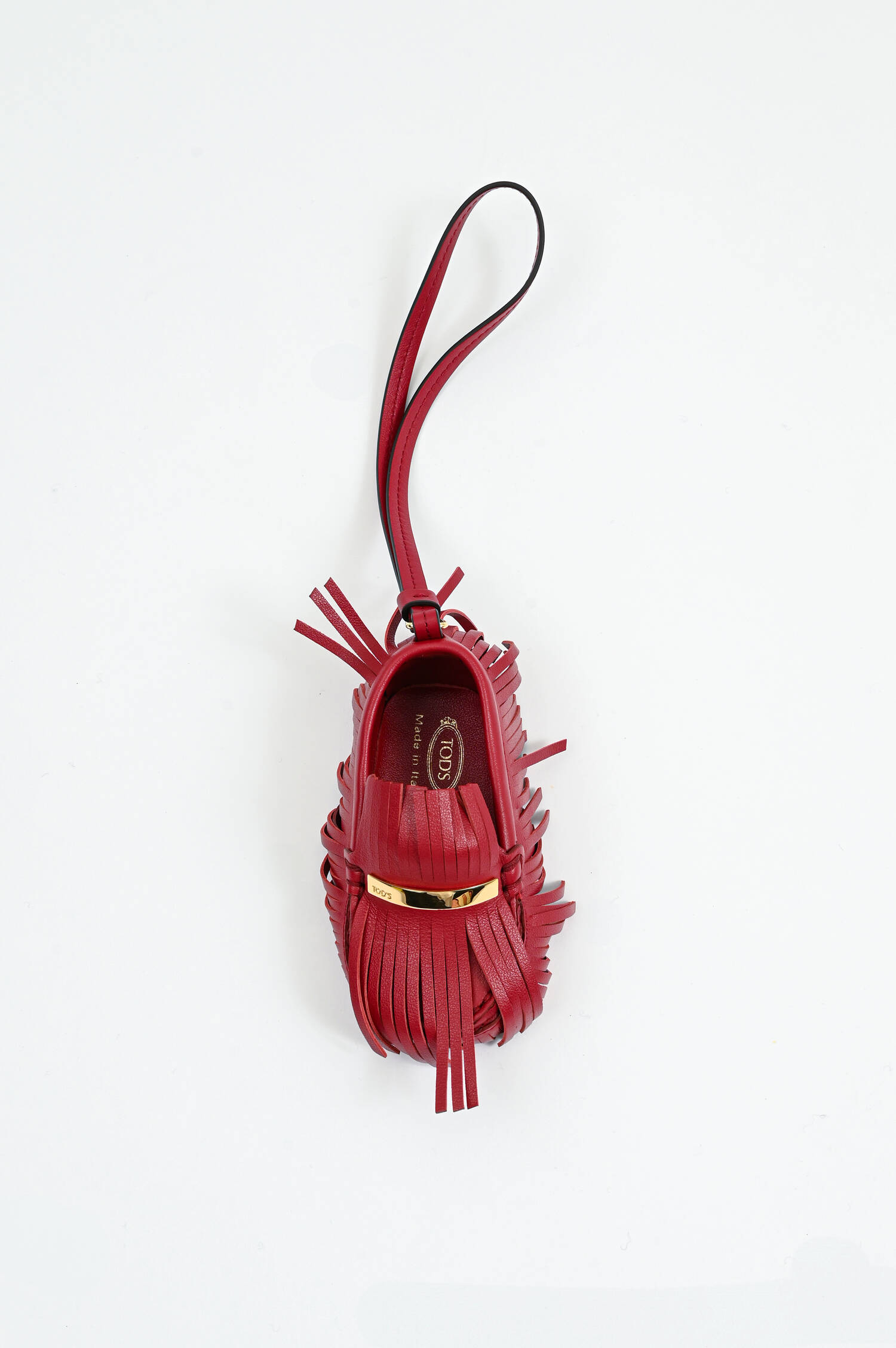 Bag-Charm in Red Cherry