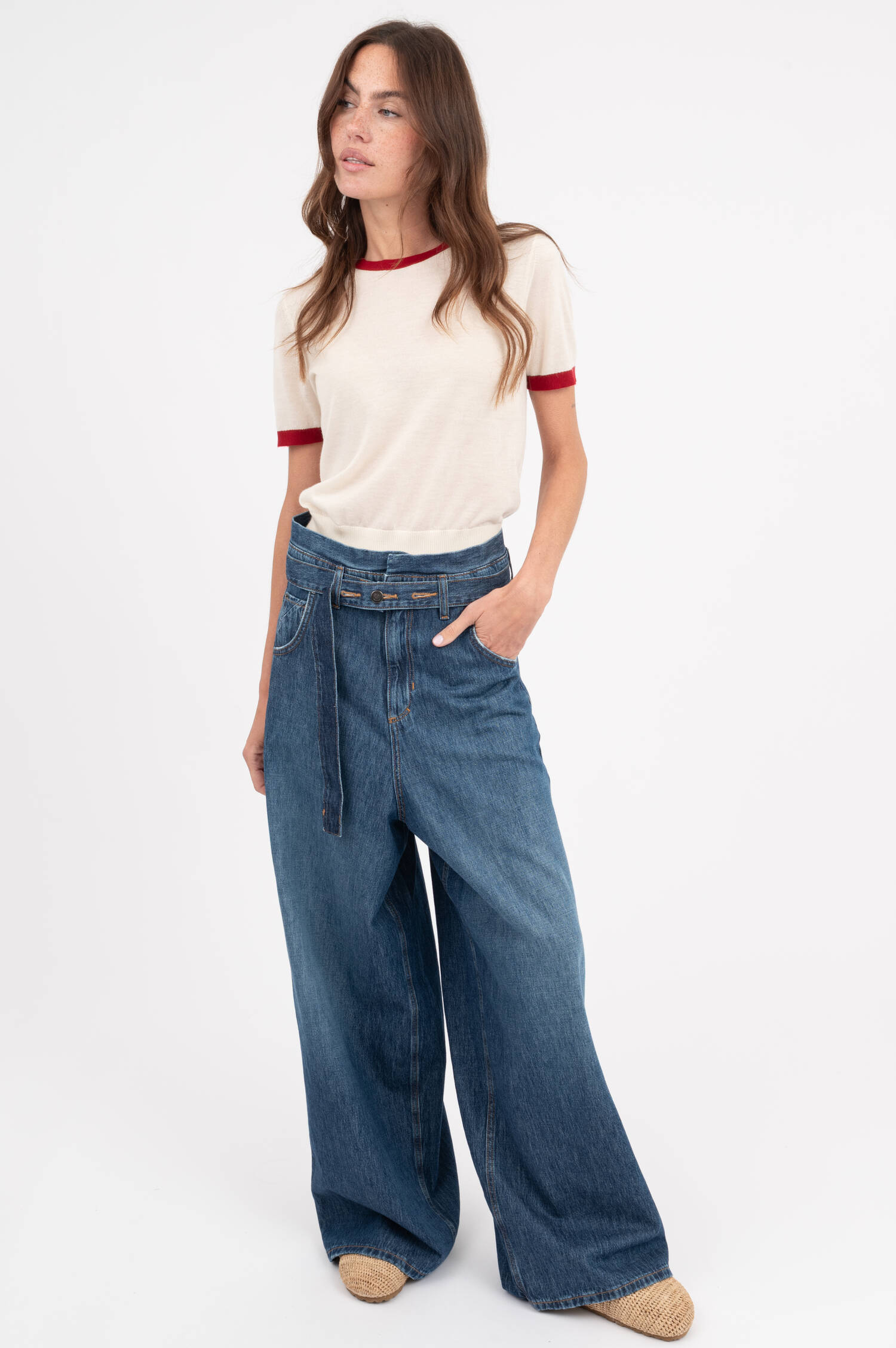 Jeans OVER THE TOP in Mittelblau