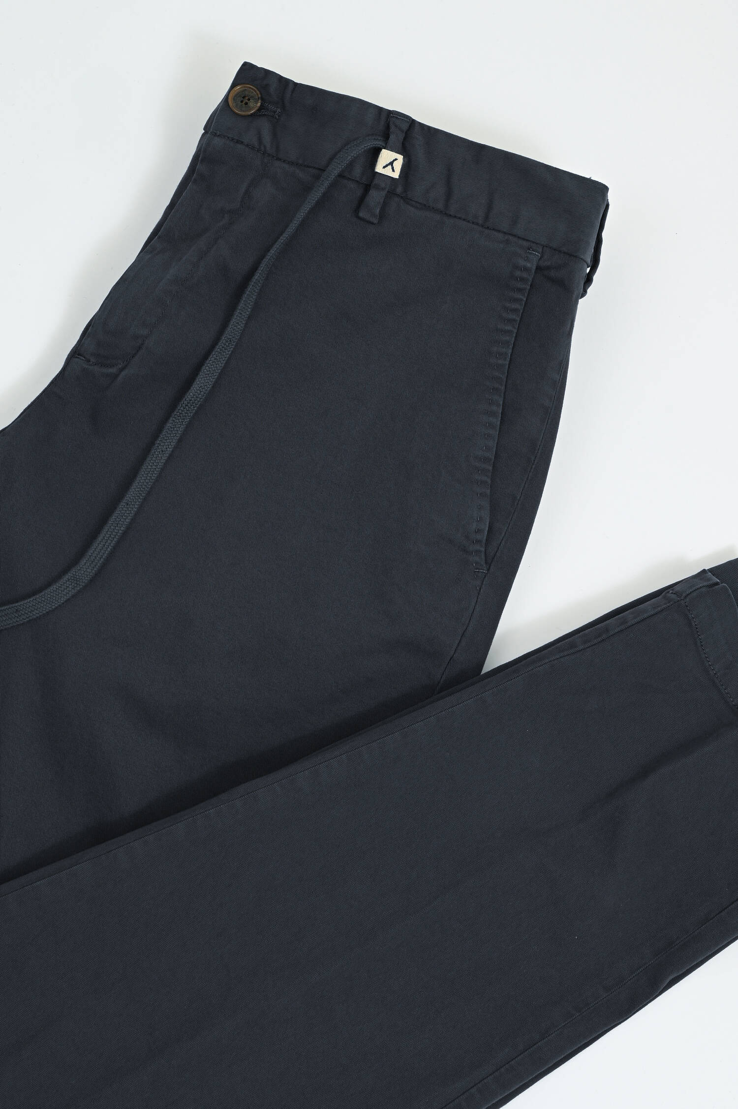 Hose aus Baumwolle in Anthrazit