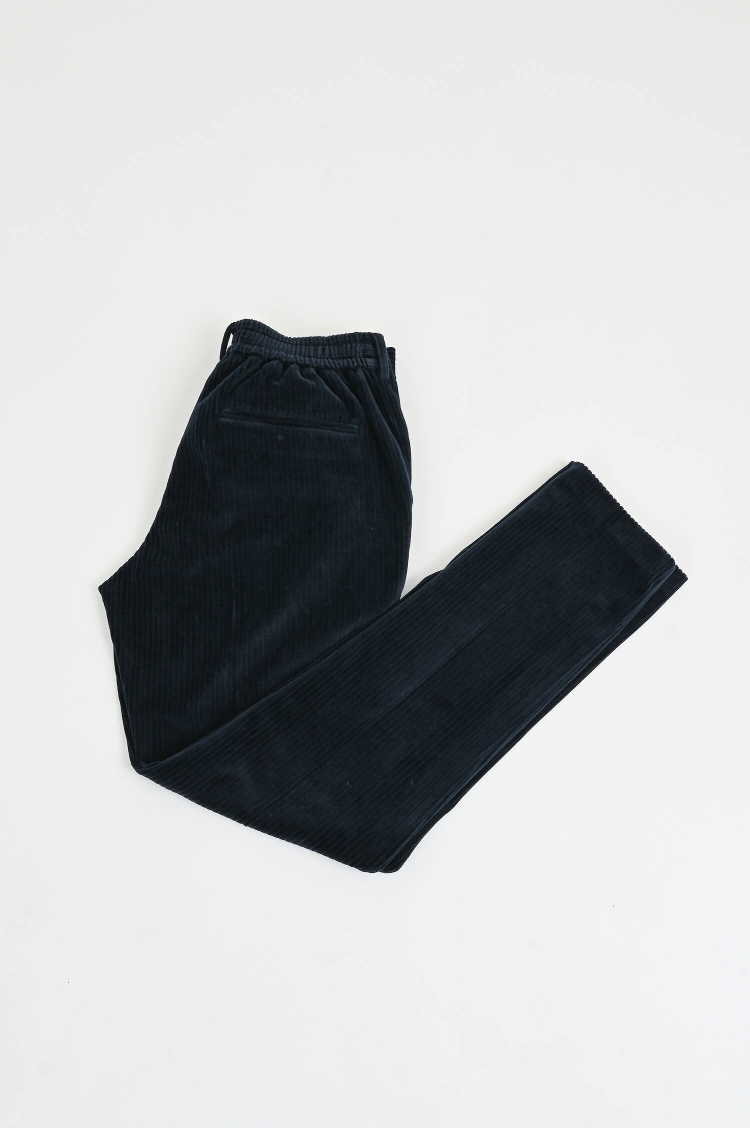 Breitcordhose in Navy