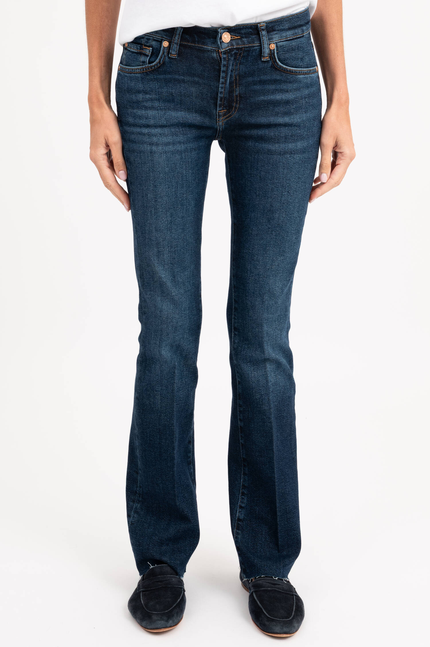 Bootcut Jeans in Darkblue Bootcut Jeans in Darkblue
