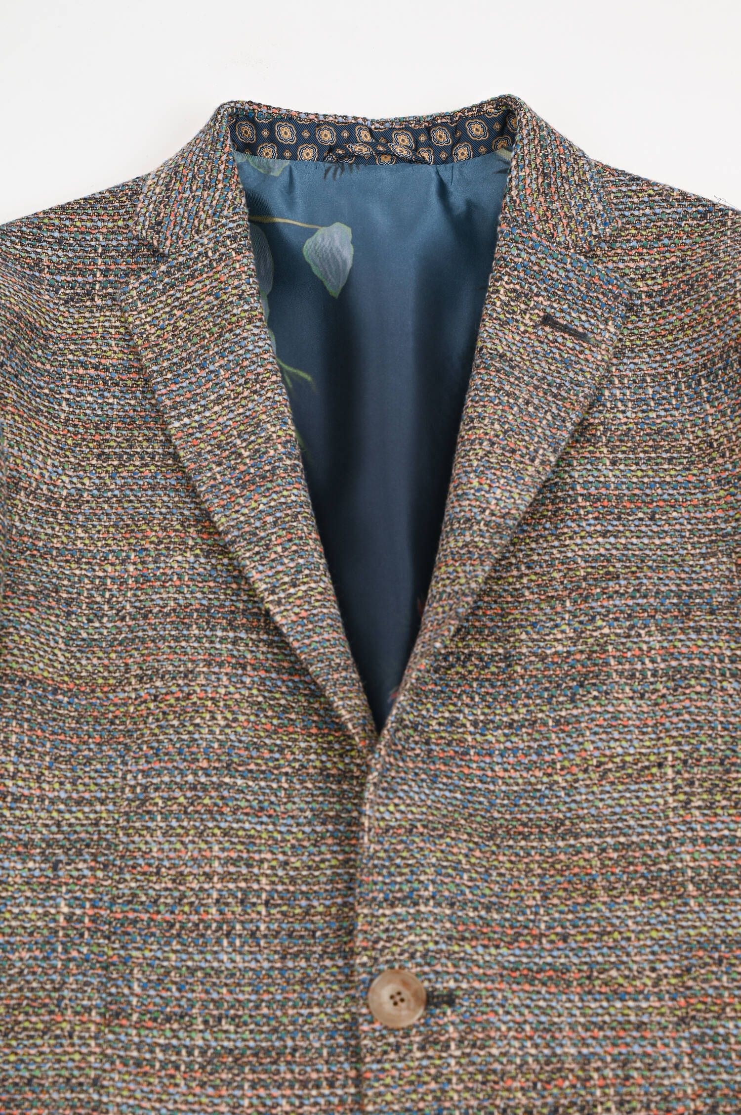 Sakko aus Baumwoll-Mix in Braun/Multicolor Sakko aus Baumwoll-Mix in Braun/Multicolor