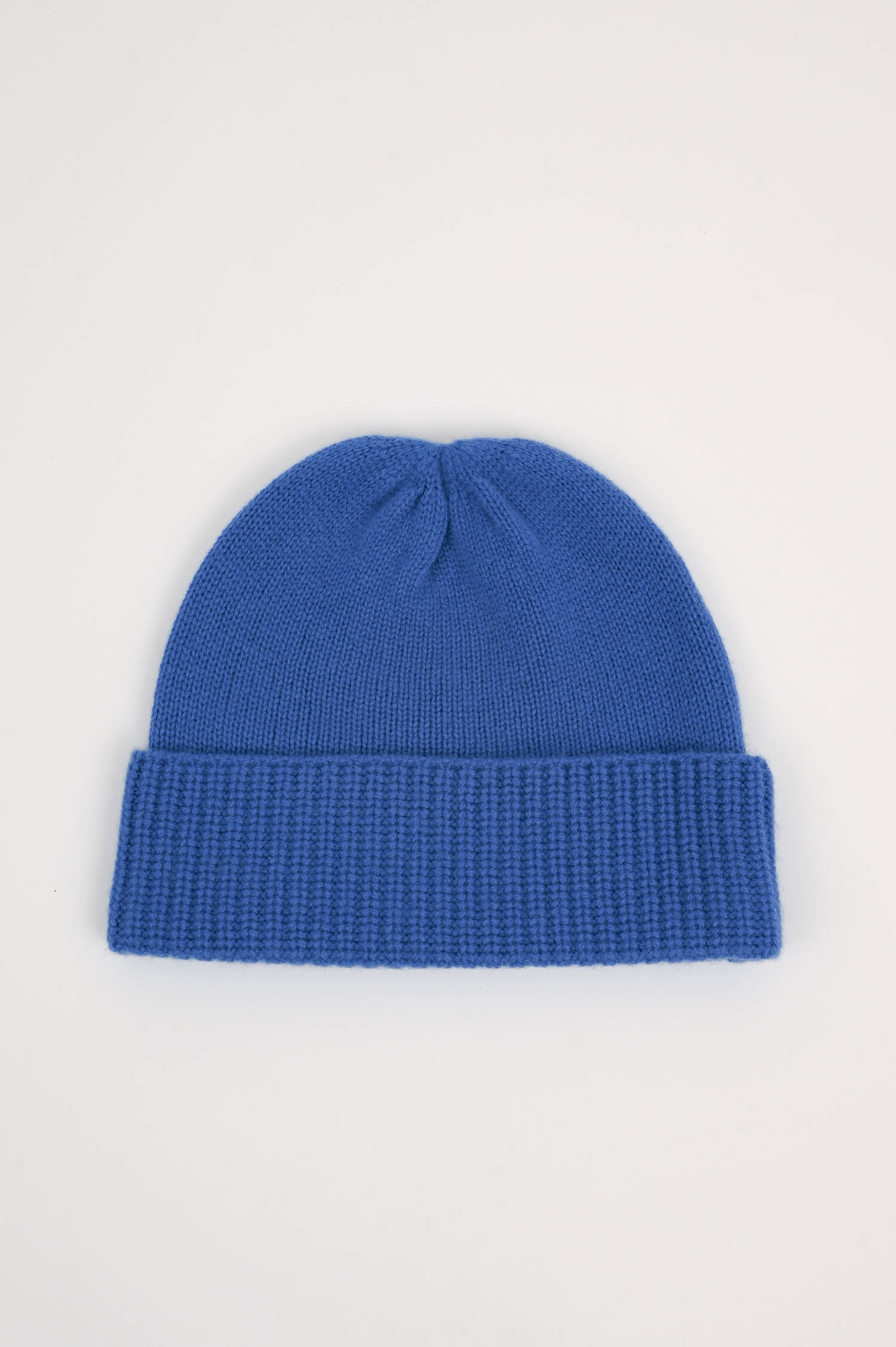 Cashmere Mütze in Brilliantblau Cashmere Mütze in Brilliantblau