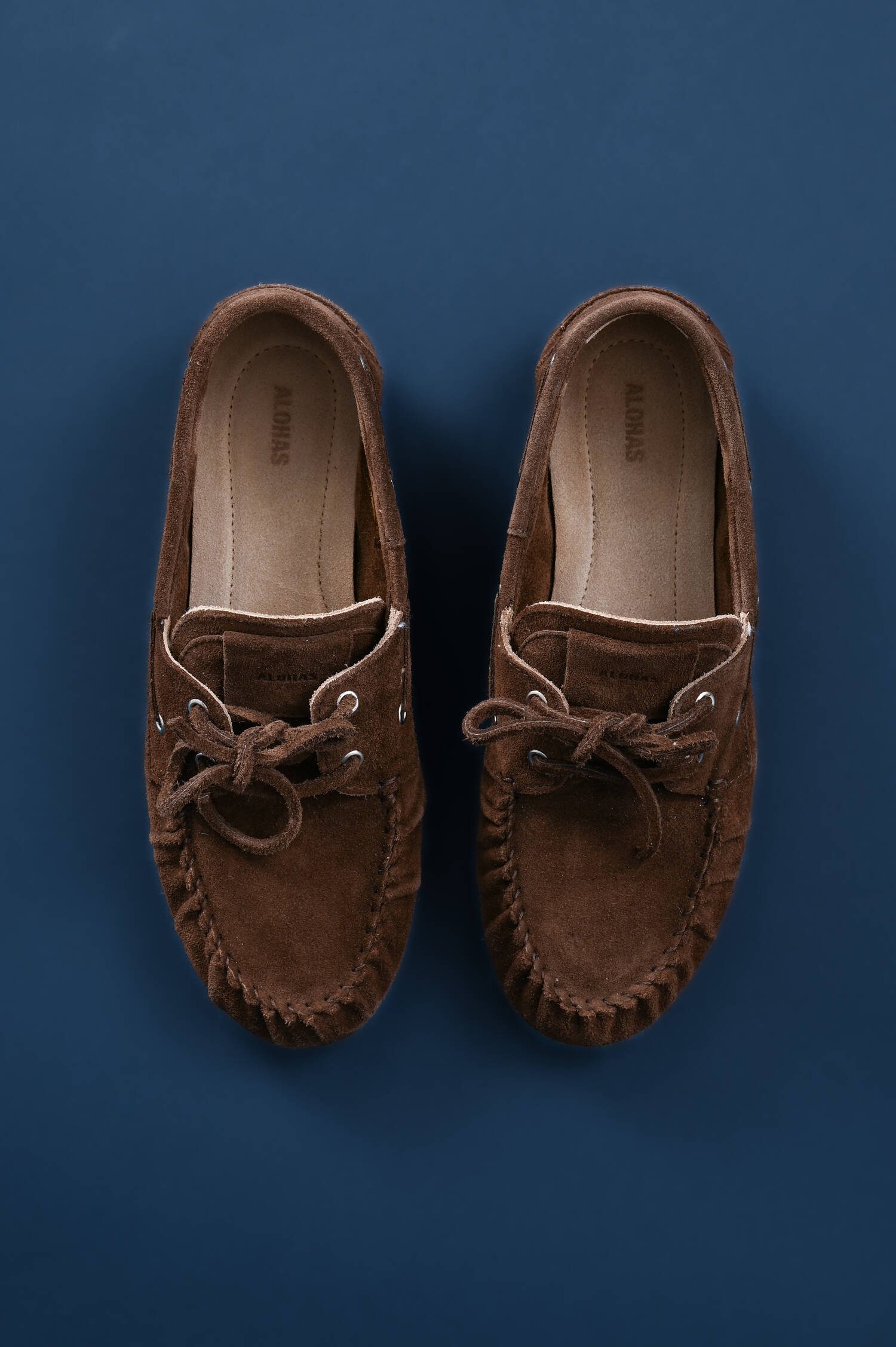 Veloursleder Moccassin Loafer in Braun Veloursleder Moccassin Loafer in Braun