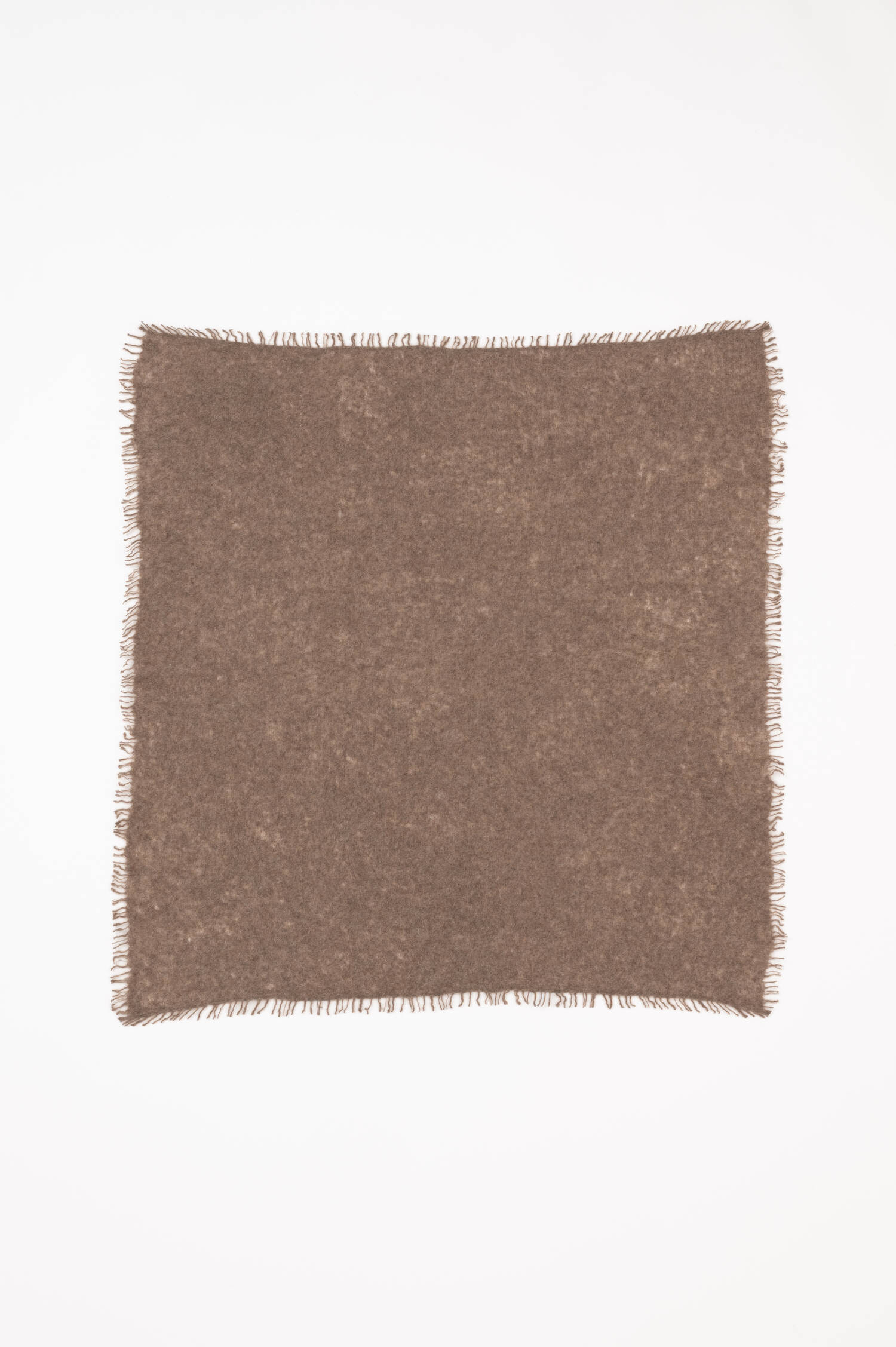Doppelfädiger Cashmere Schal in Taupe meliert Doppelfädiger Cashmere Schal in Taupe meliert