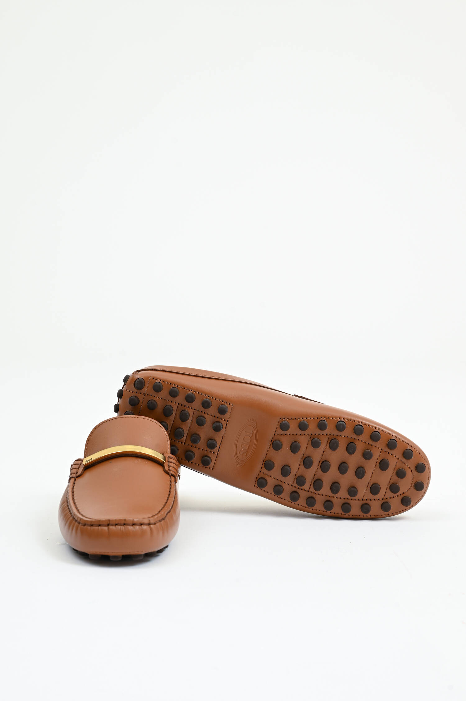 Mules mit Penny-Steg in Braun