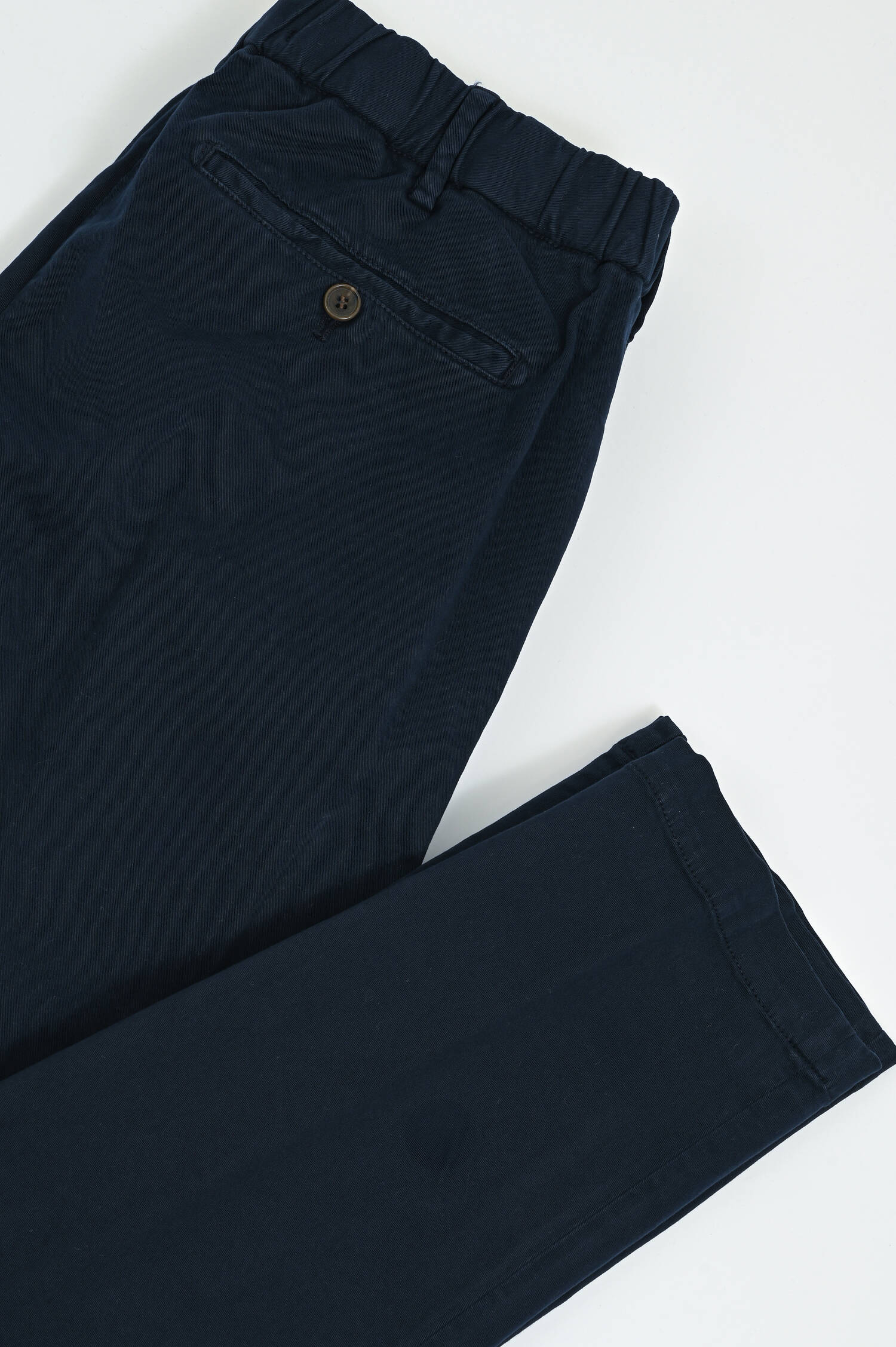 Hose aus Baumwolle in Navy