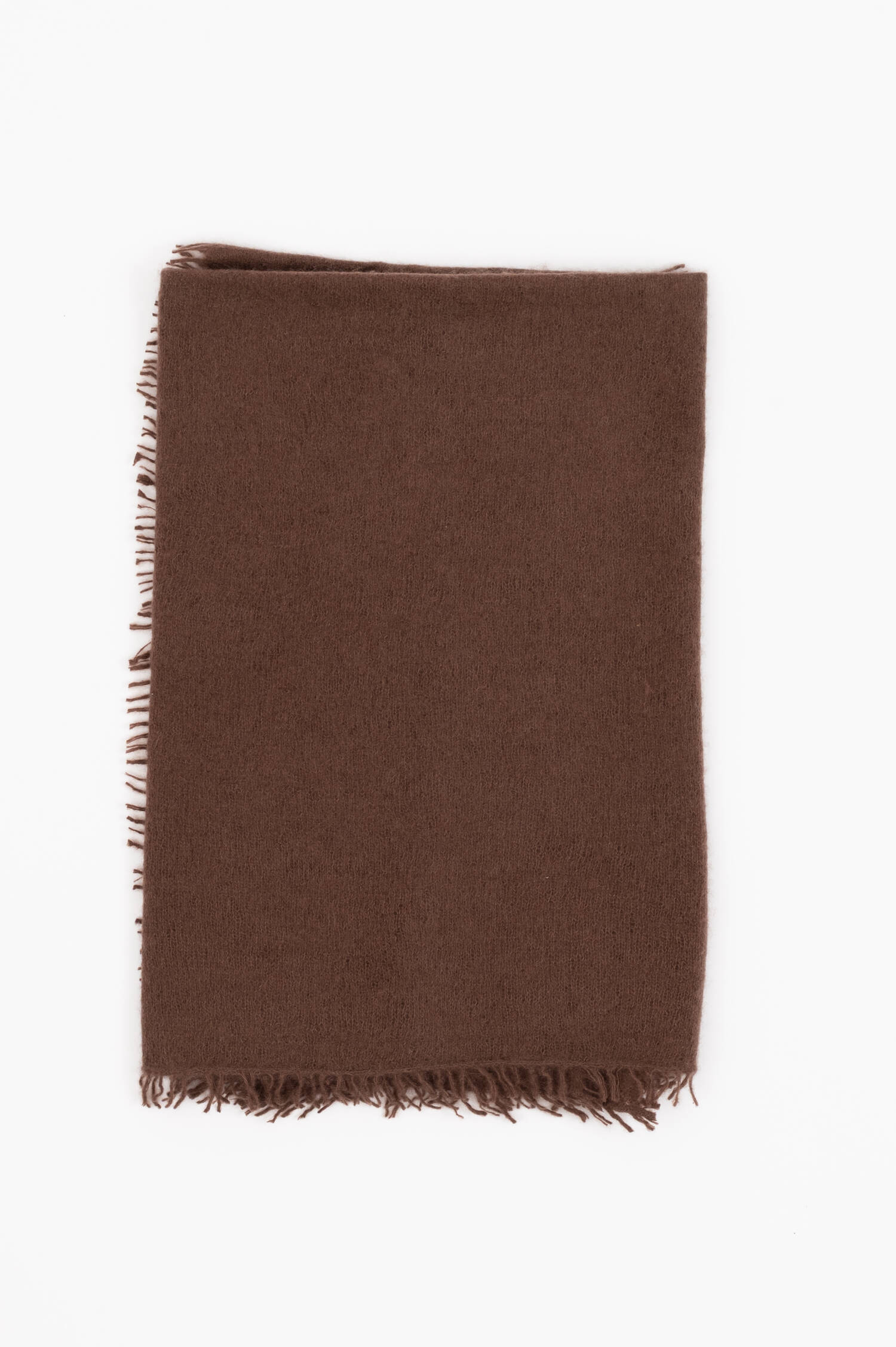 Doppelfädiger Cashmere Schal in Braun Doppelfädiger Cashmere Schal in Braun
