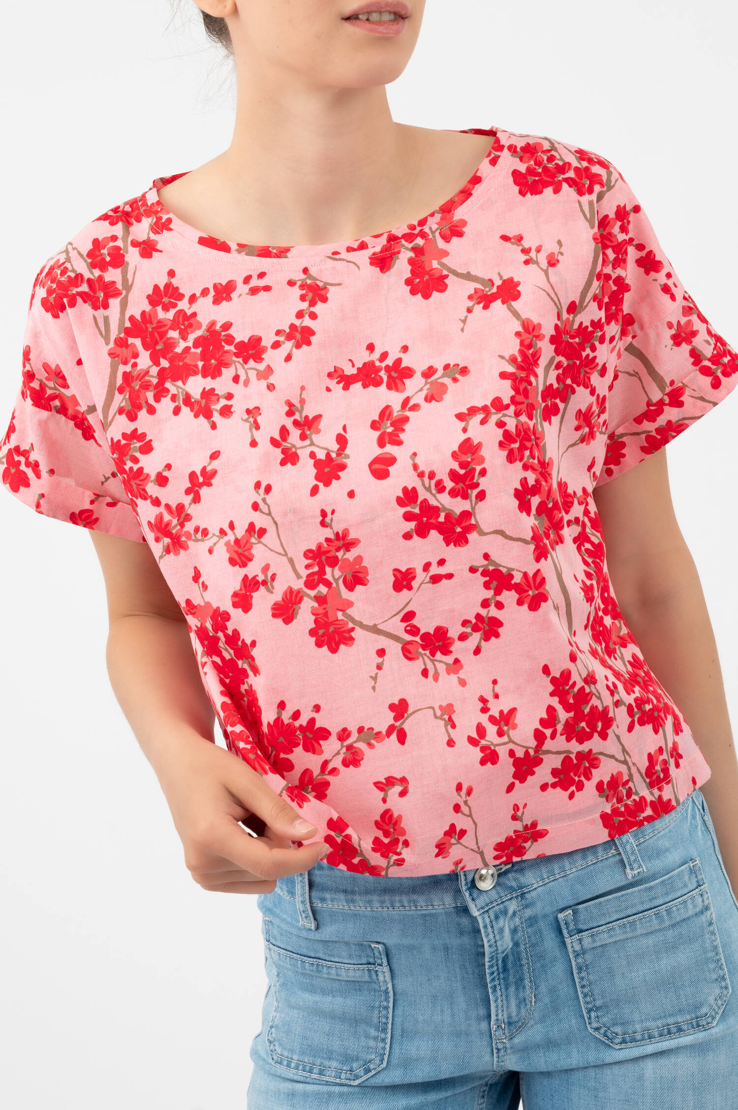 Blusenshirt MARE in Rosa Blusenshirt MARE in Rosa