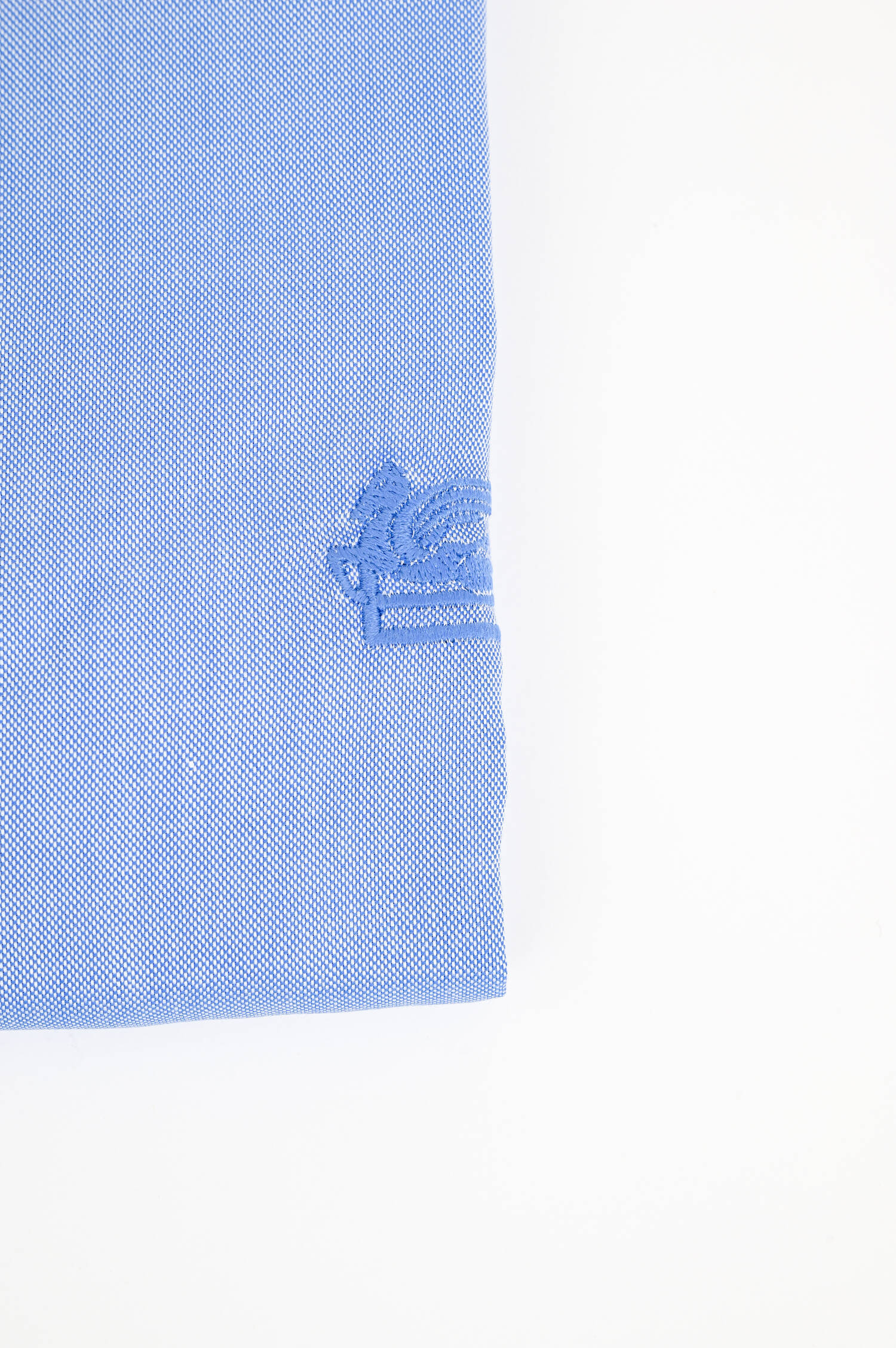 Hemd aus Baumwolle in Mittelblau