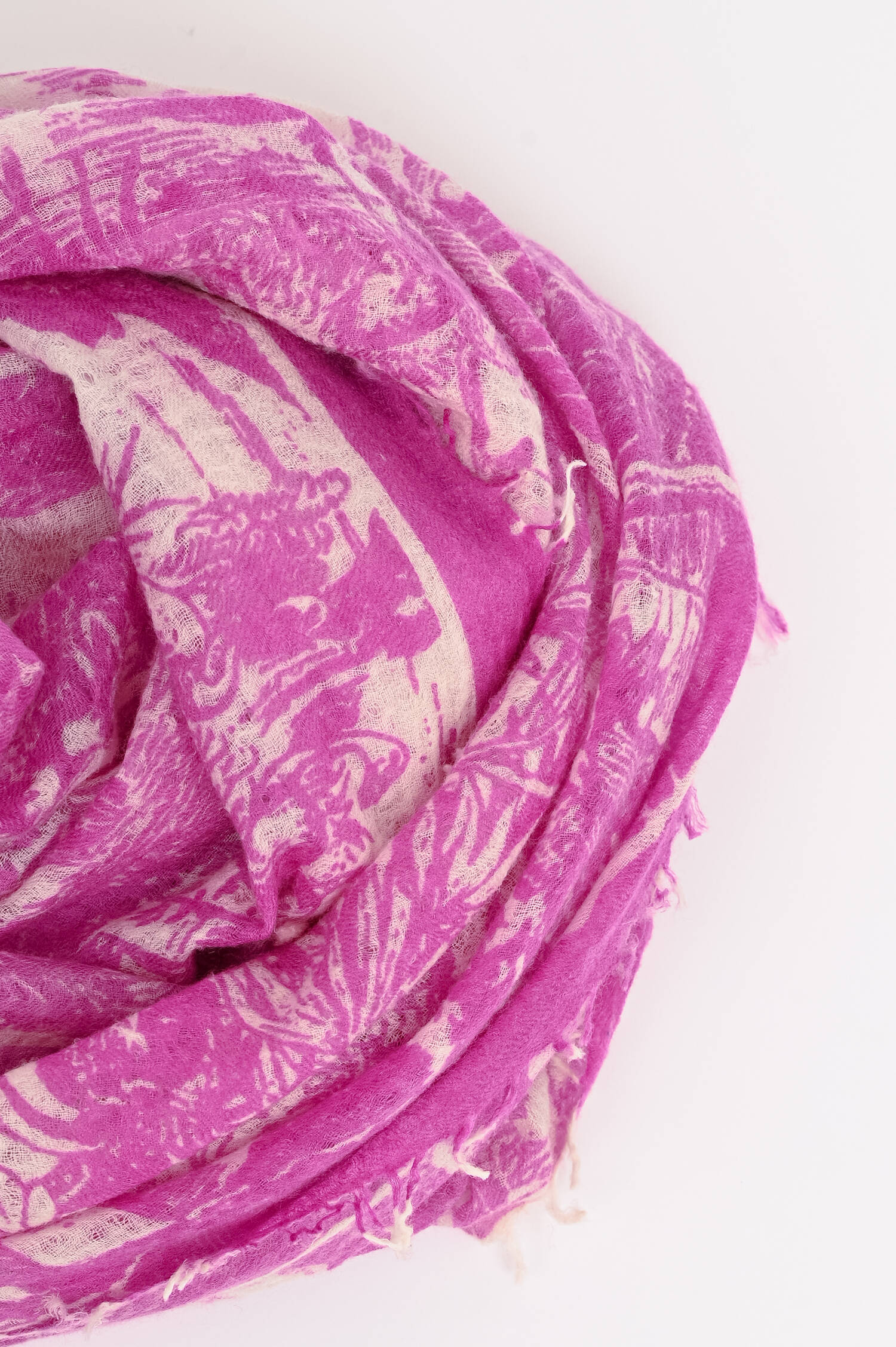 Cashmere-Schal TOILE in Pink/Natur Cashmere-Schal TOILE in Pink/Natur