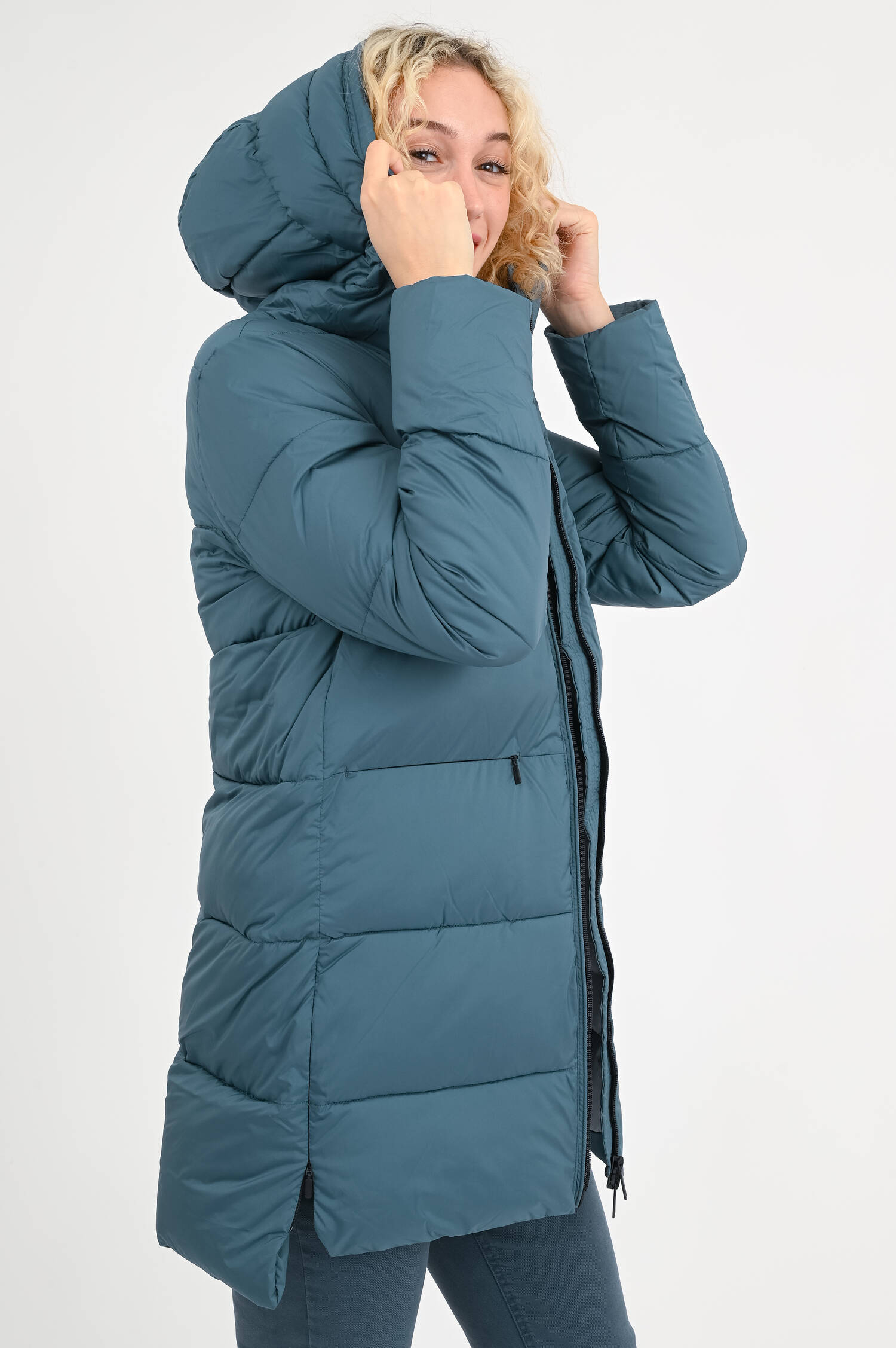 Steppmantel MARANGU in Petrol