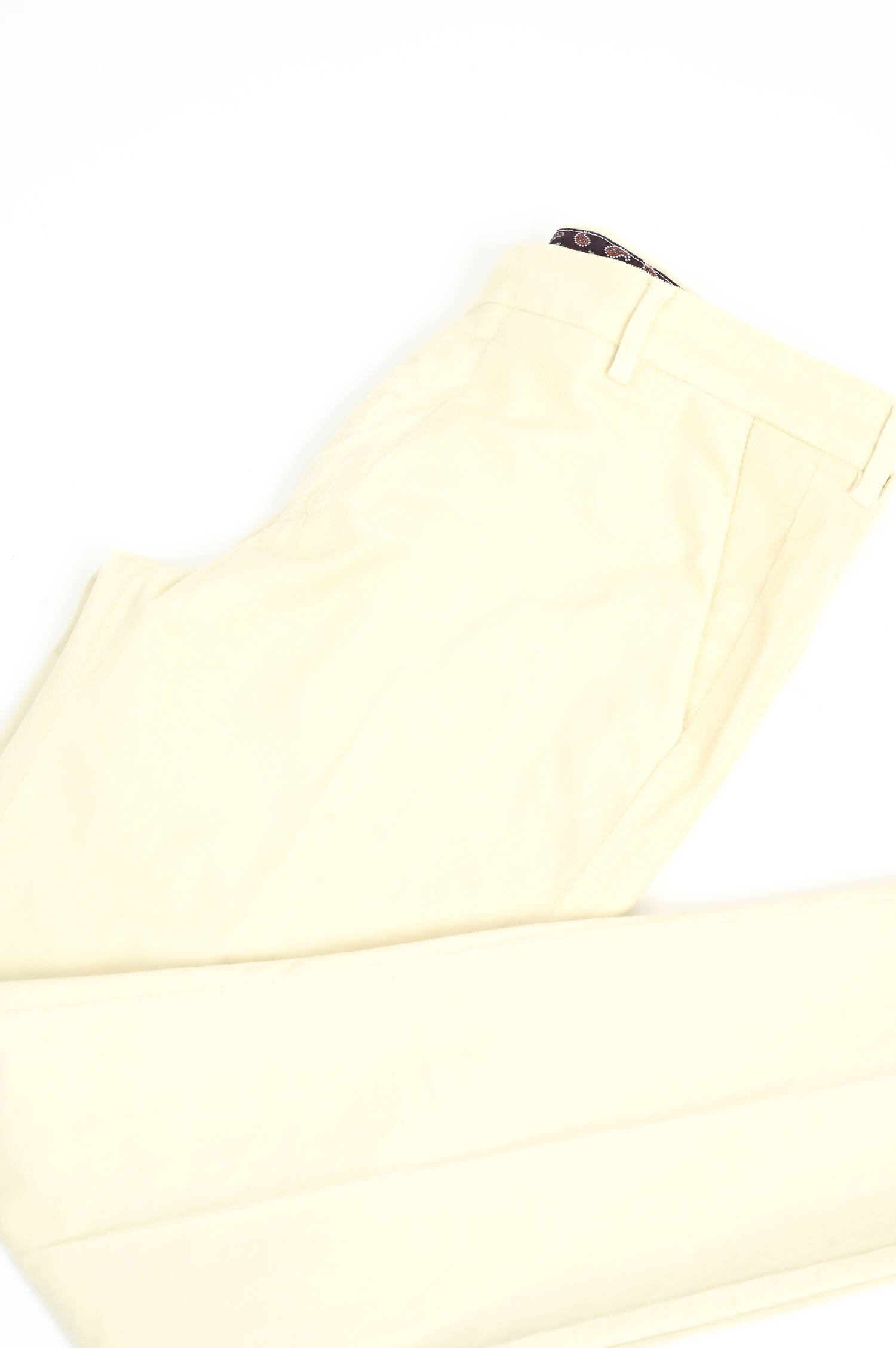 Schmale Cordhose MORELLO in Creme