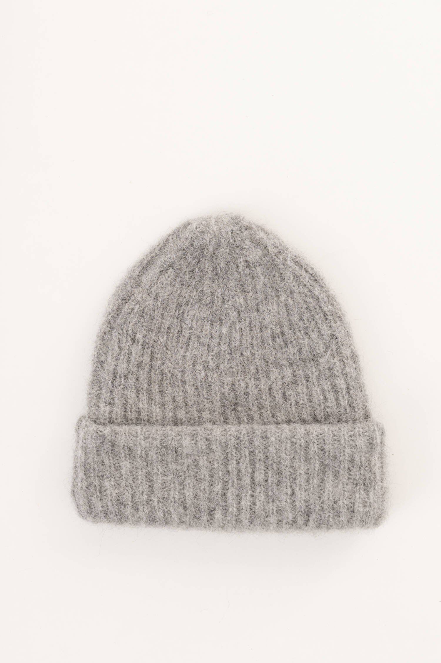 Alpaka-Mix-Beanie NOLI in Grau