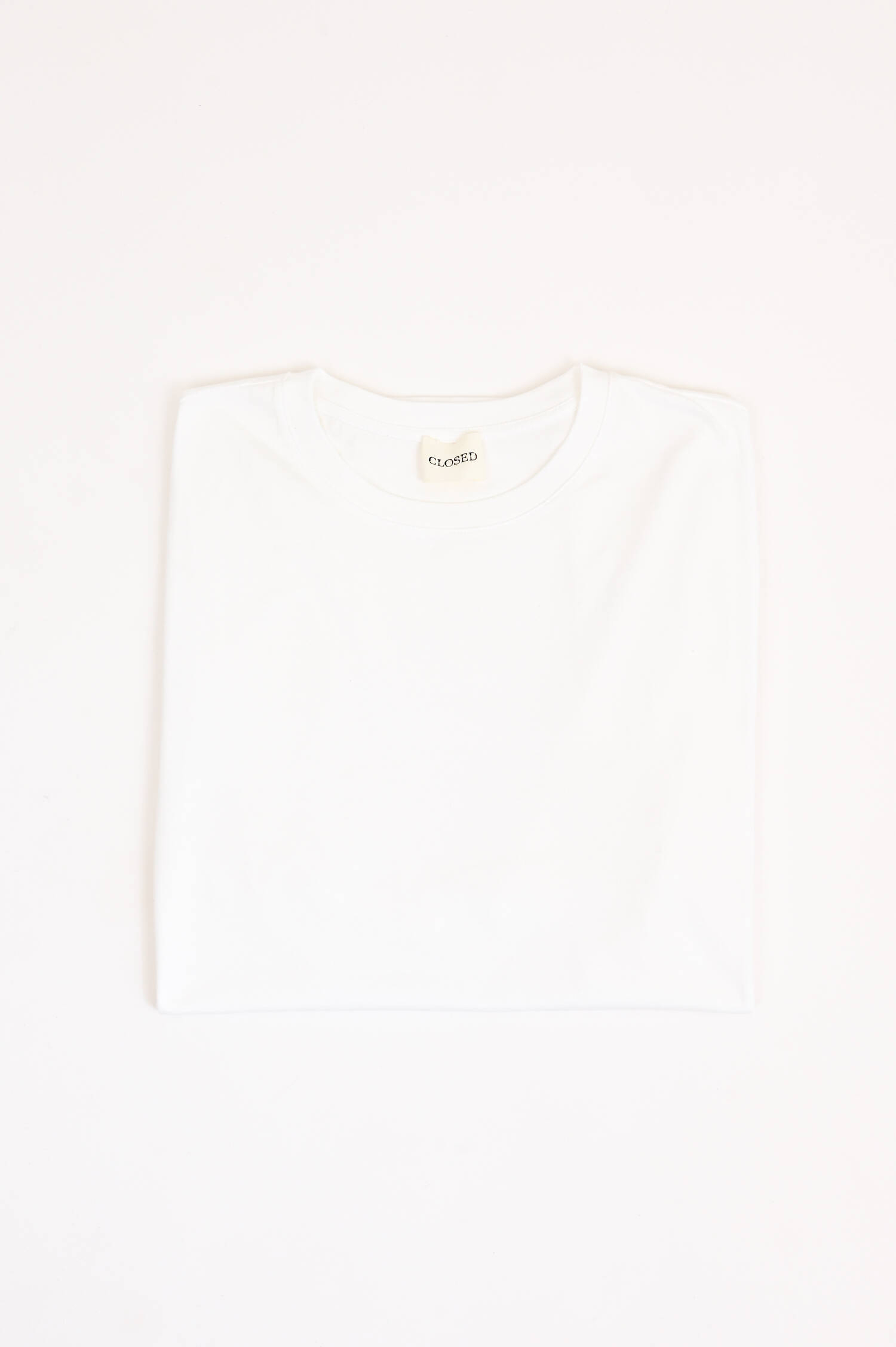 Basic Kurzarm-Shirt in Weiß Basic Kurzarm-Shirt in Weiß