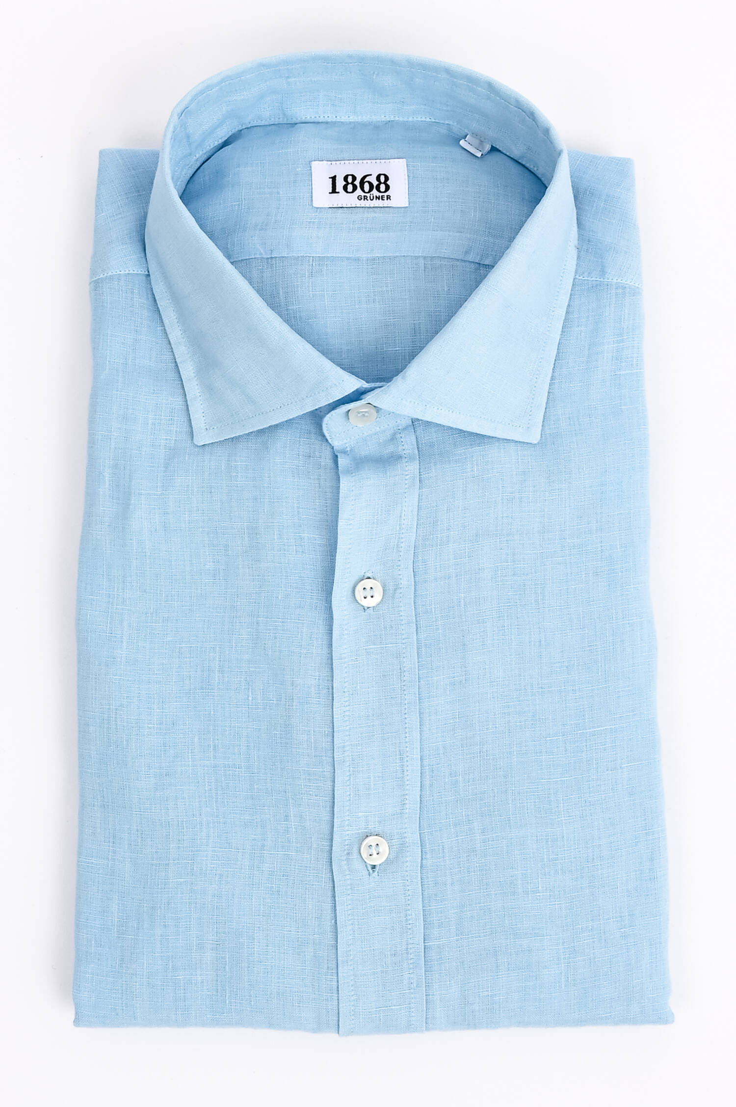 Leinenhemd in Hellblau Leinenhemd in Hellblau