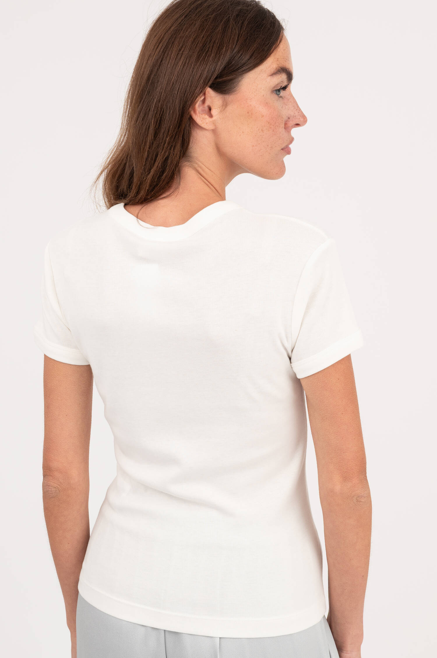 T-Shirt in Weiß
