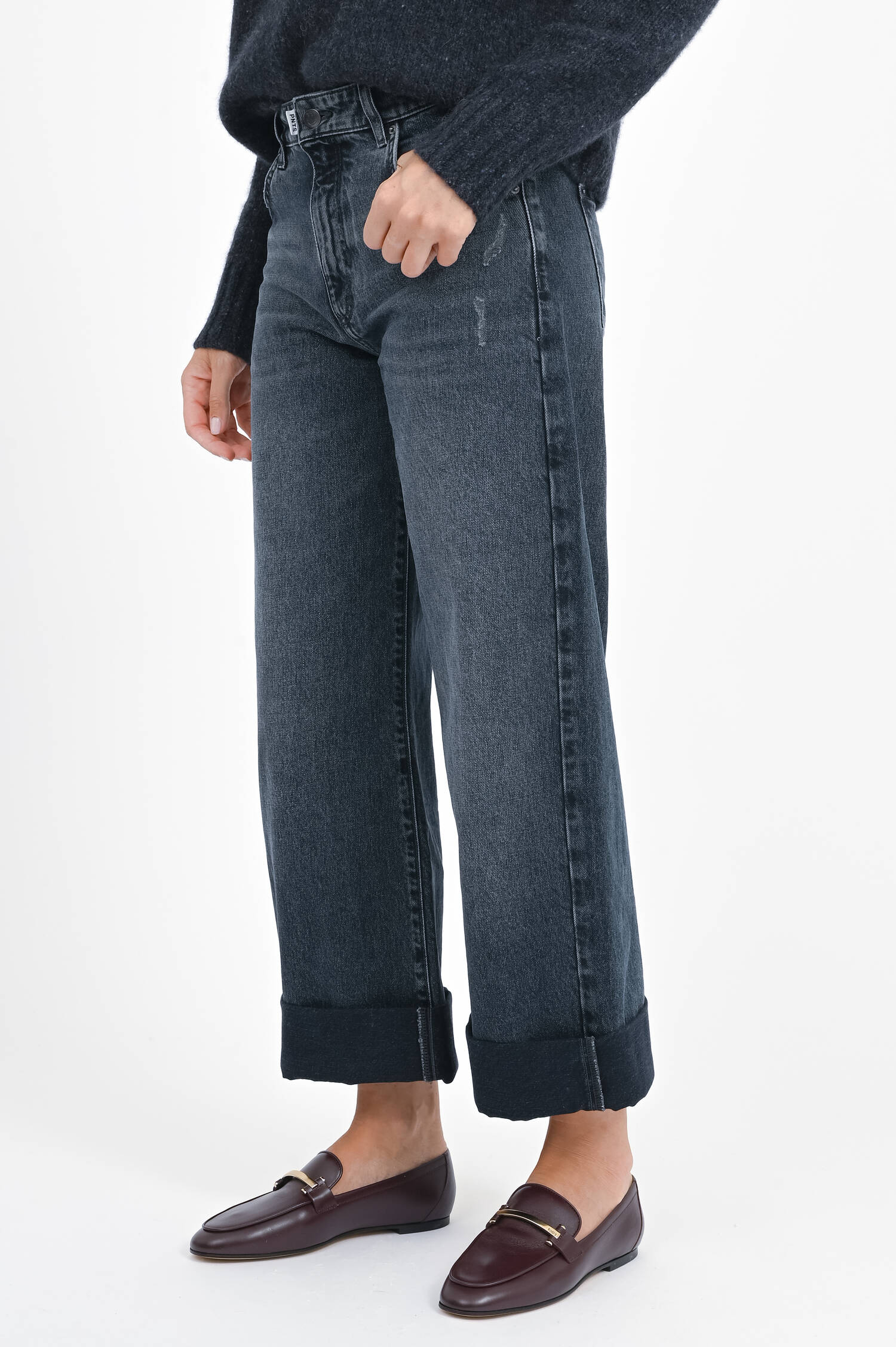 Wide Leg Denim THE LOOSE in Dark Blue Wide Leg Denim THE LOOSE in Dark Blue